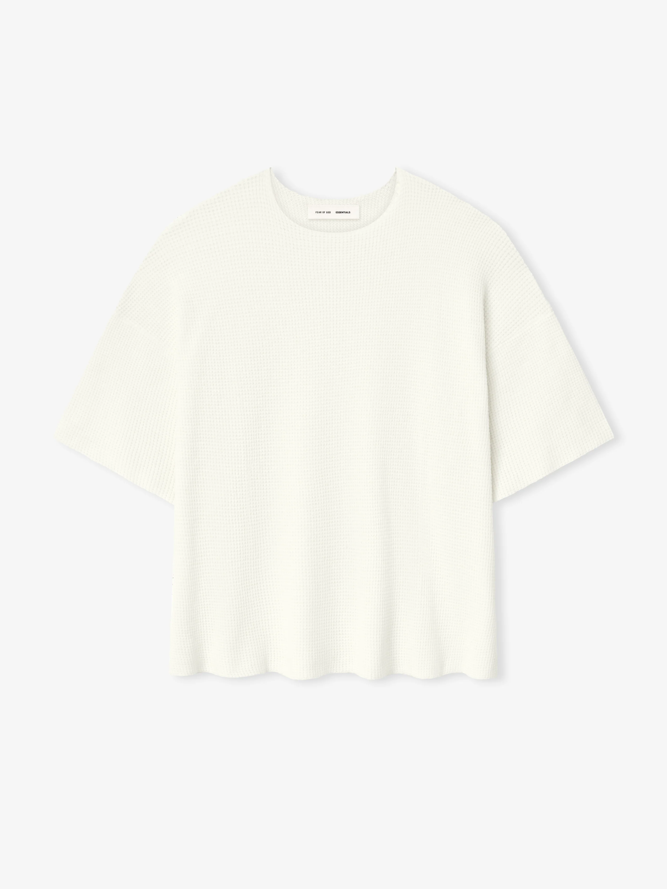 Waffle Short Sleeve Sweater