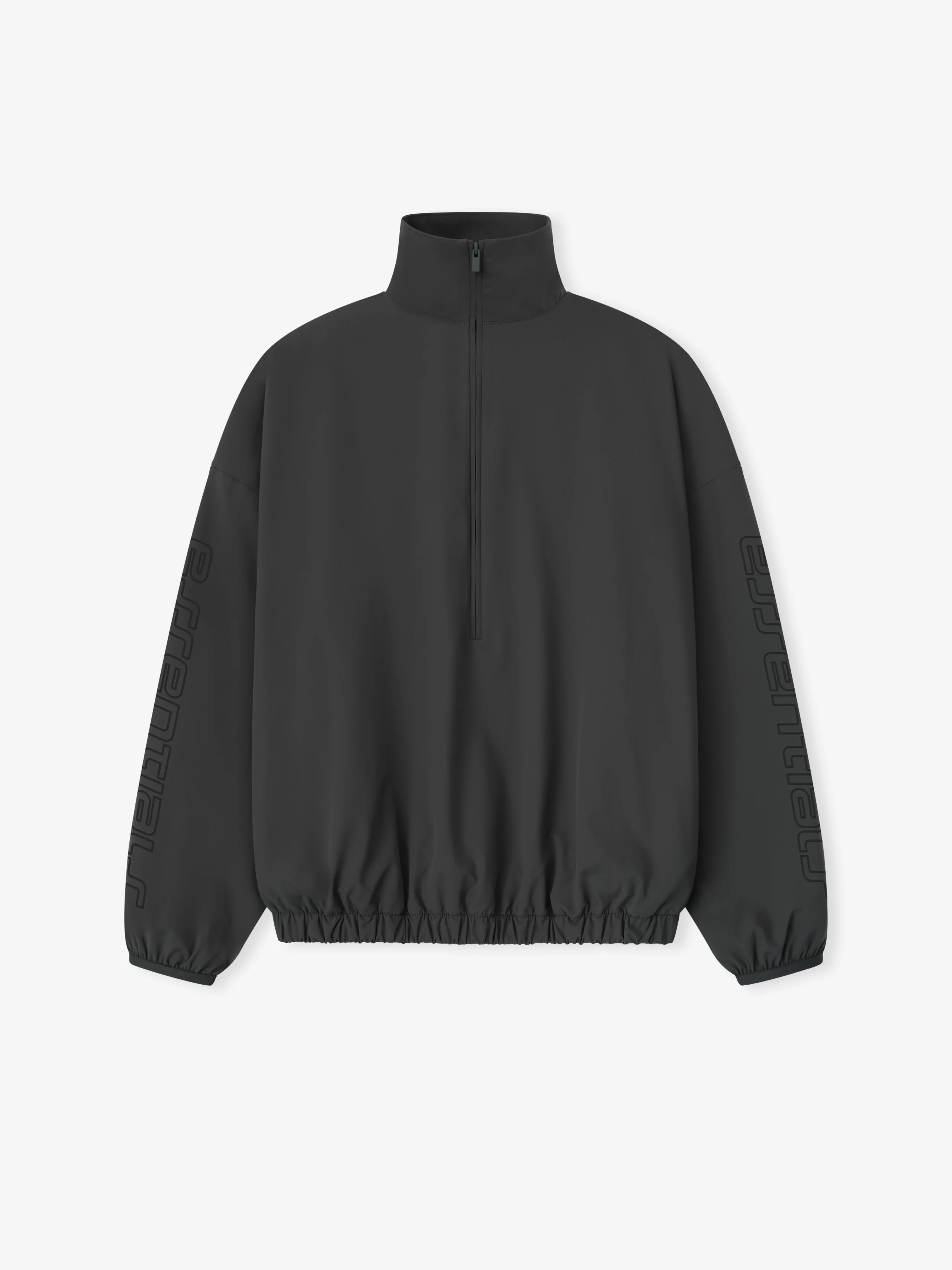 Nylon Half Zip Track Jacket