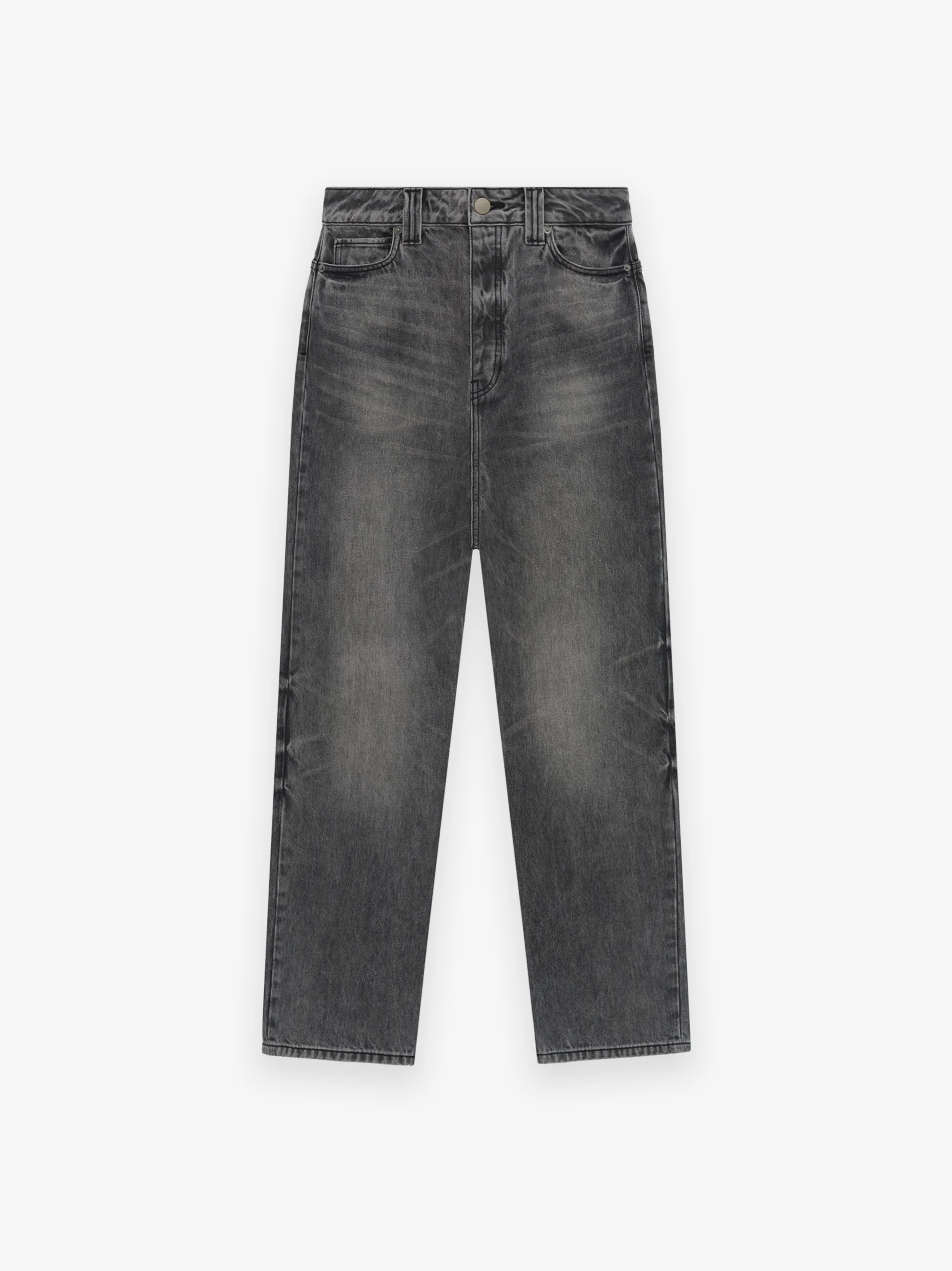 Womens Straight Leg Denim Jeans