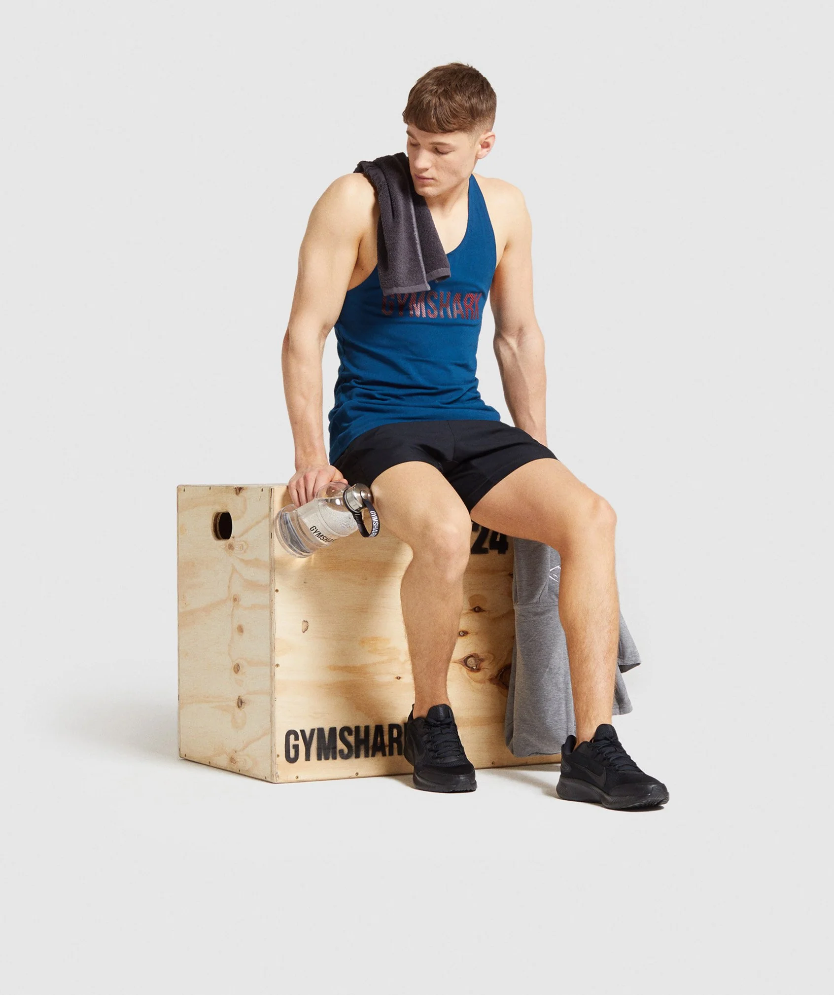 Gymshark Apex Stringer - Petrol Blue