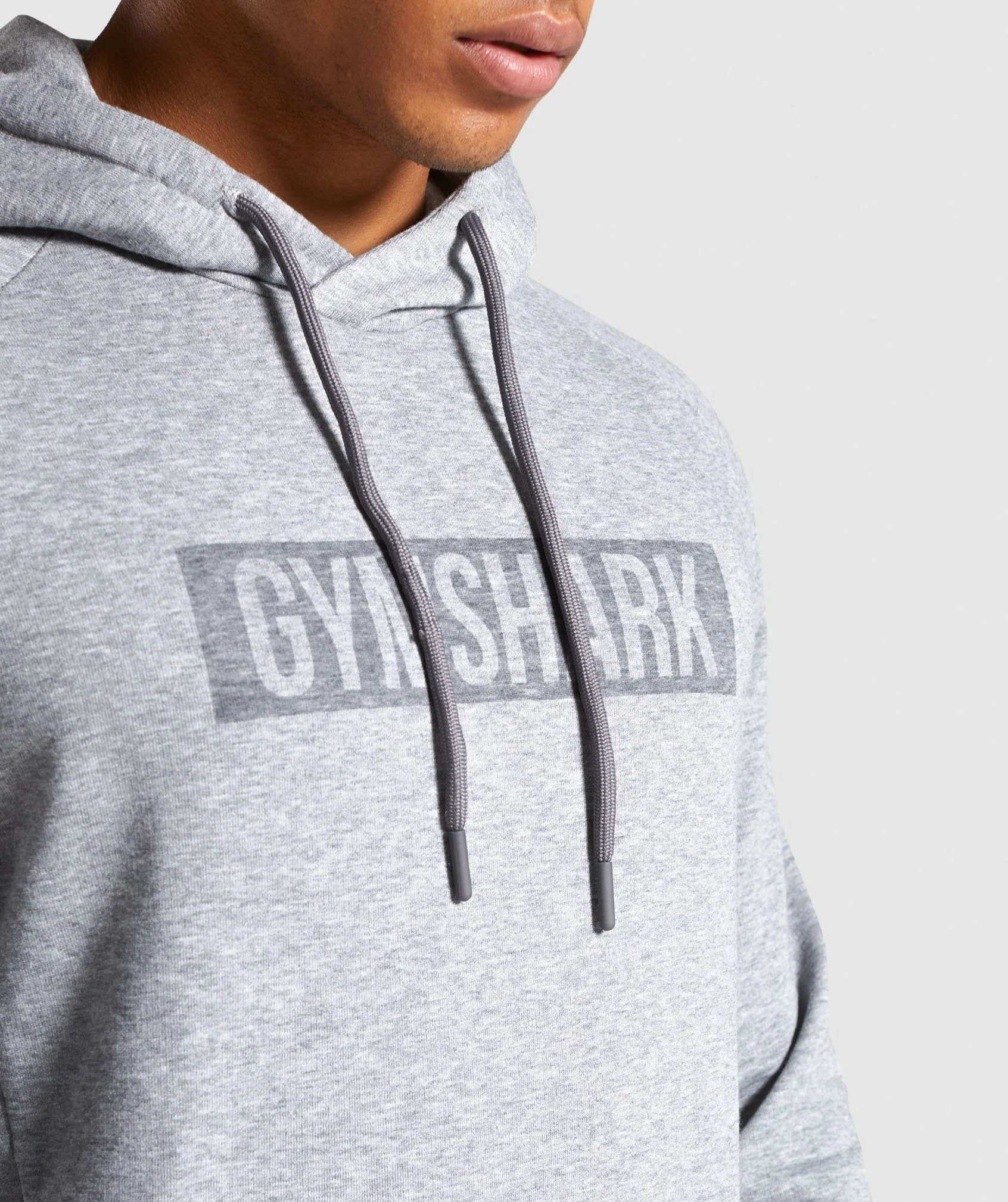 Gymshark Block Hoodie - Grey Marl
