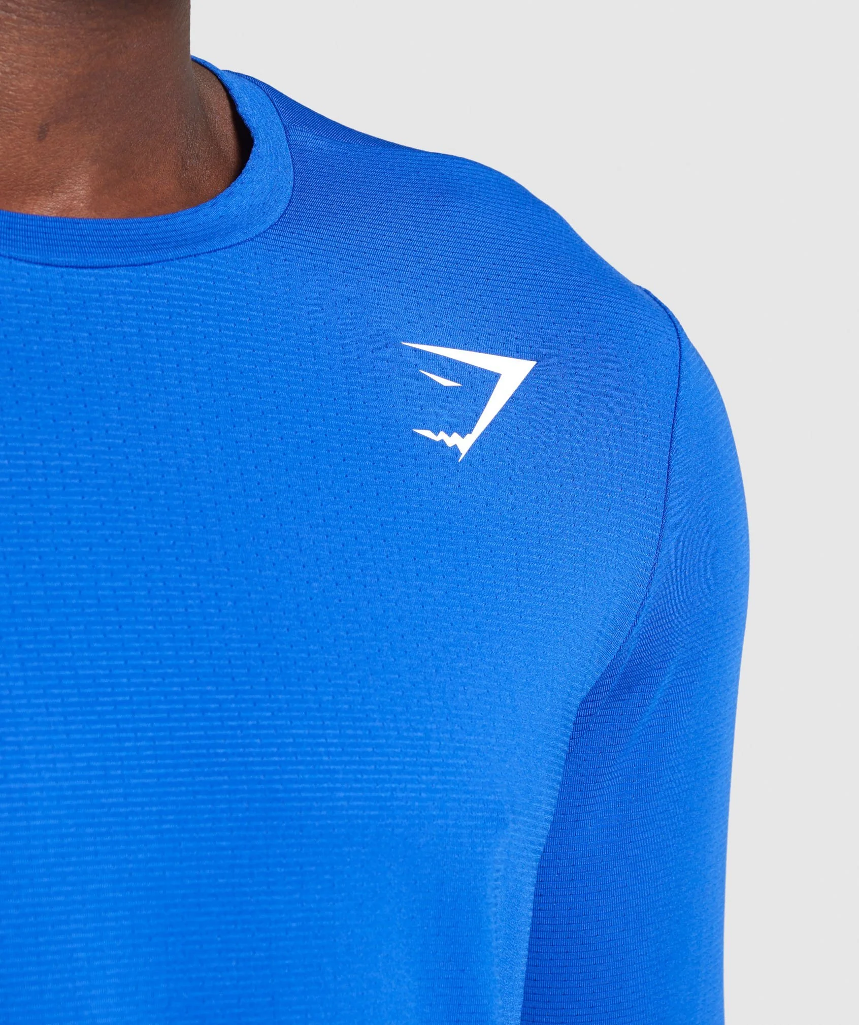 Gymshark Arrival Long Sleeve T-Shirt - Blue