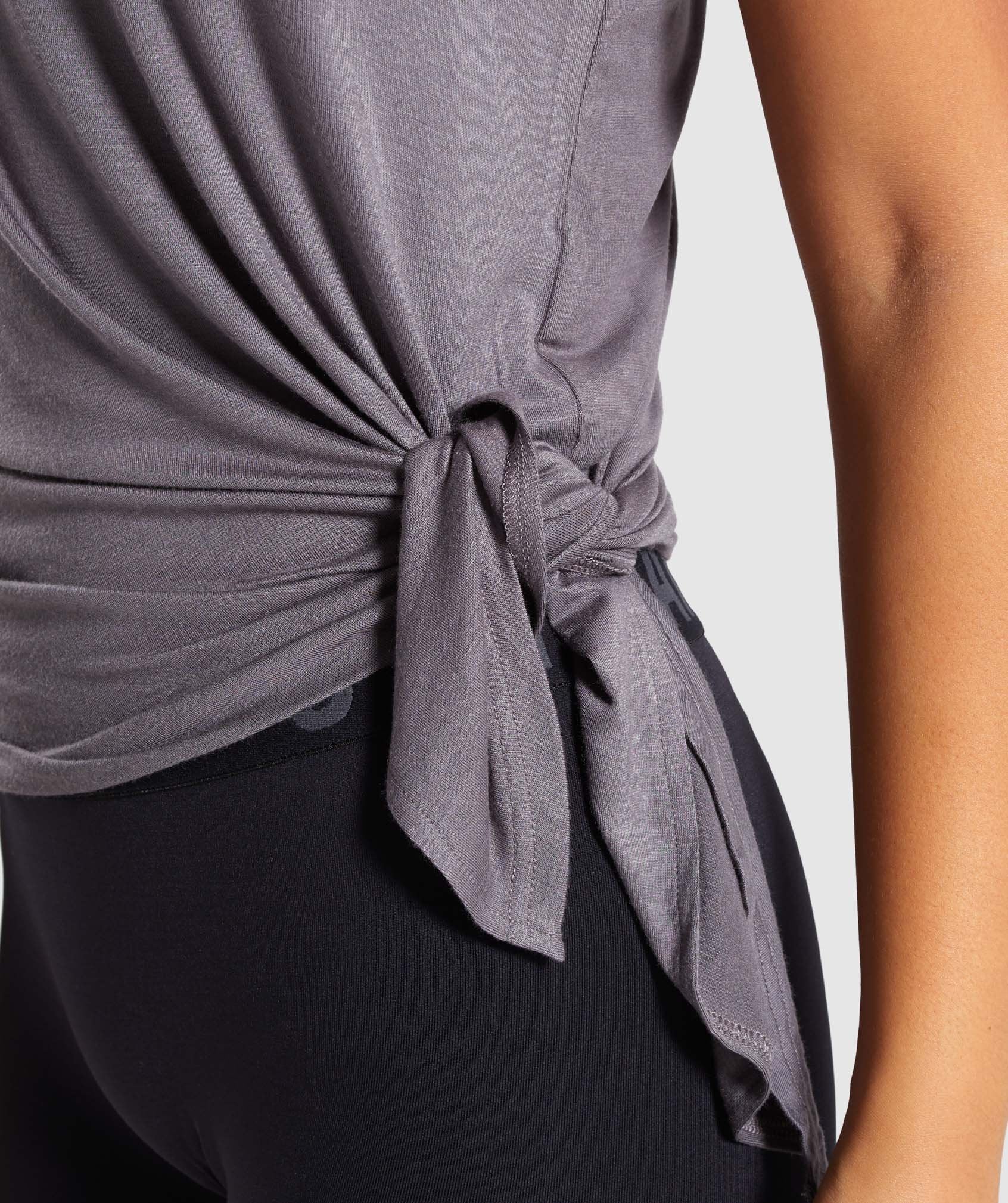 Gymshark Ark Oversized Vest - Slate Lavender