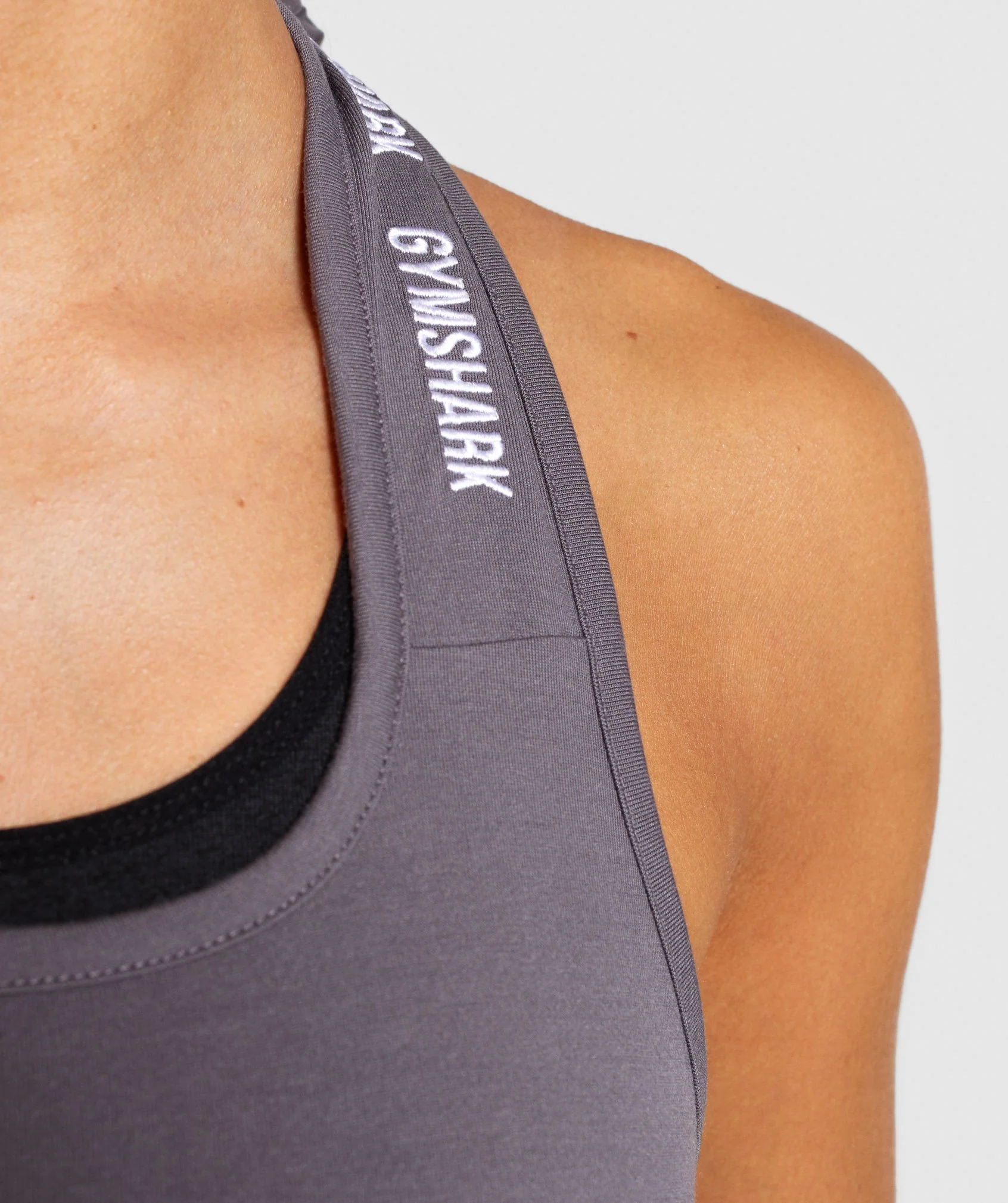 Gymshark Ark Halter Neck Vest - Slate Lavender