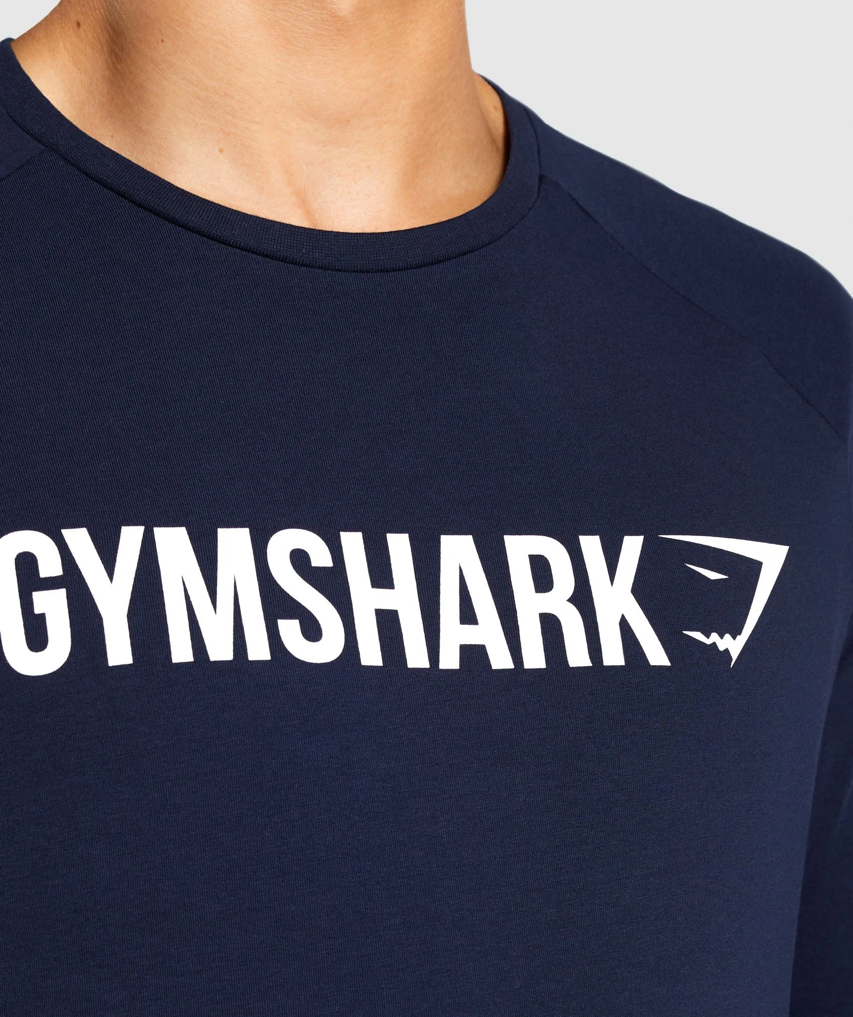 Gymshark Apollo Long Sleeve T-Shirt - Dark Blue