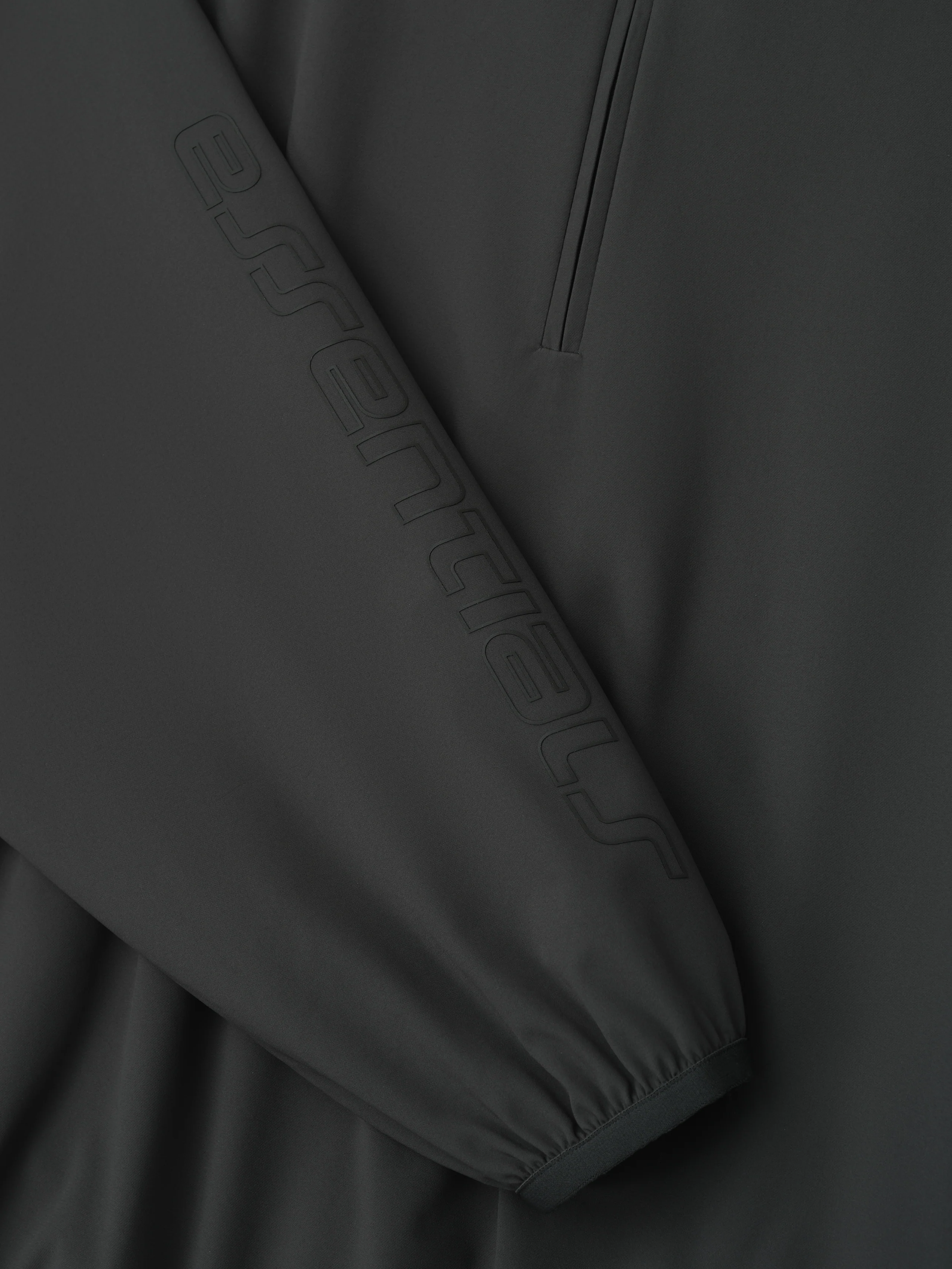 Womens Nylon Half Zip Track Jacket