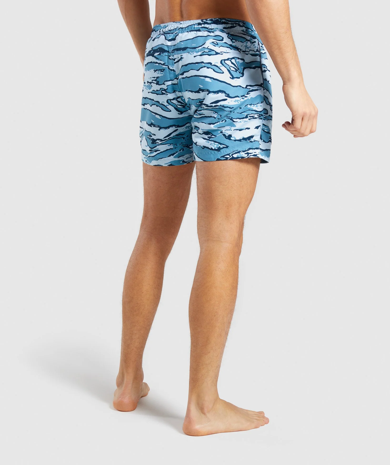 Gymshark Atlantic Swim Shorts - Blue Camo