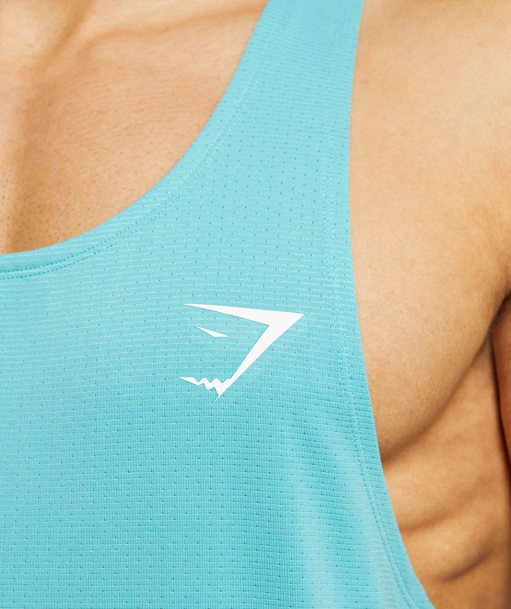 Gymshark Arrival Stringer - Light Blue