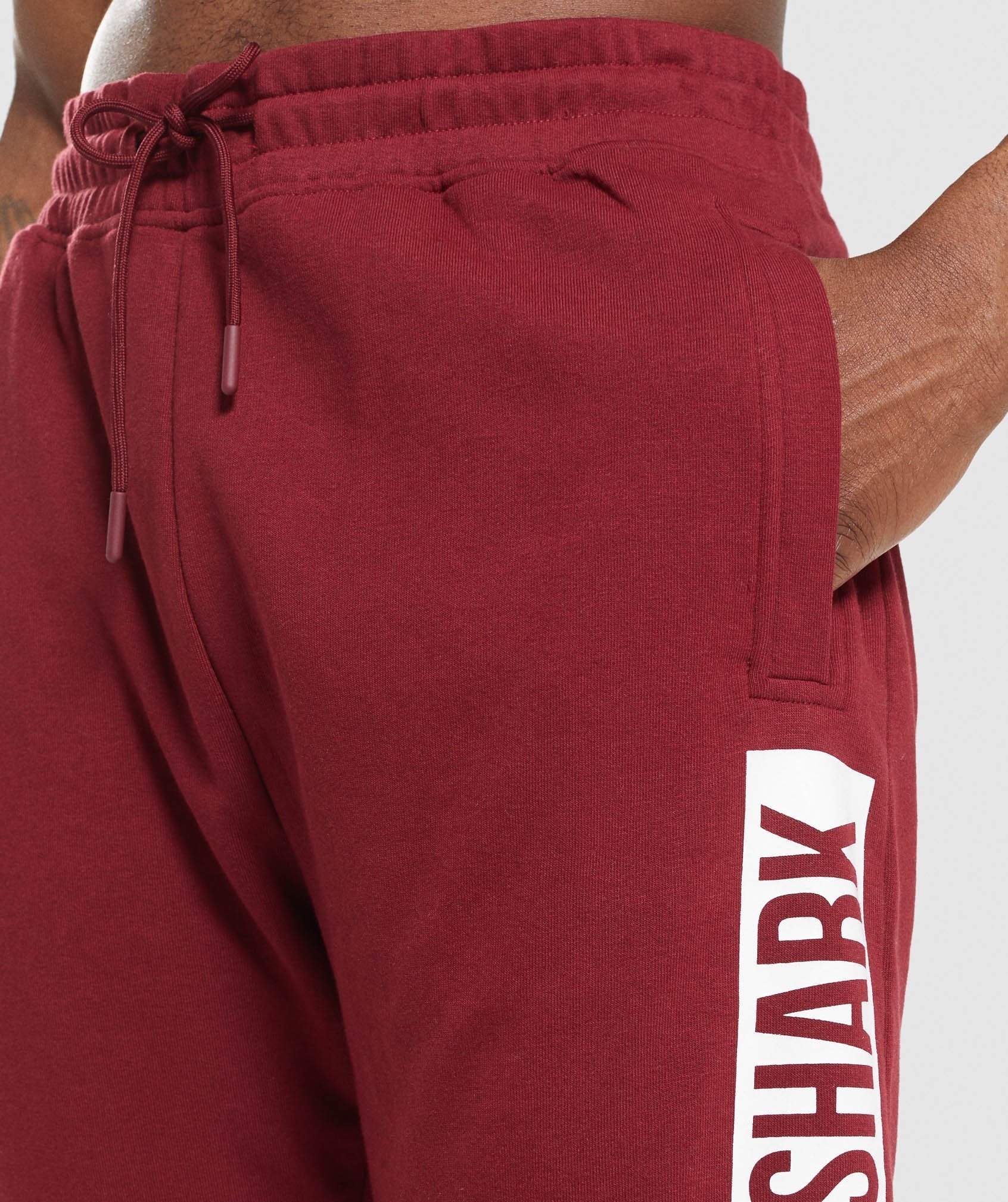 Gymshark Block Joggers - Claret