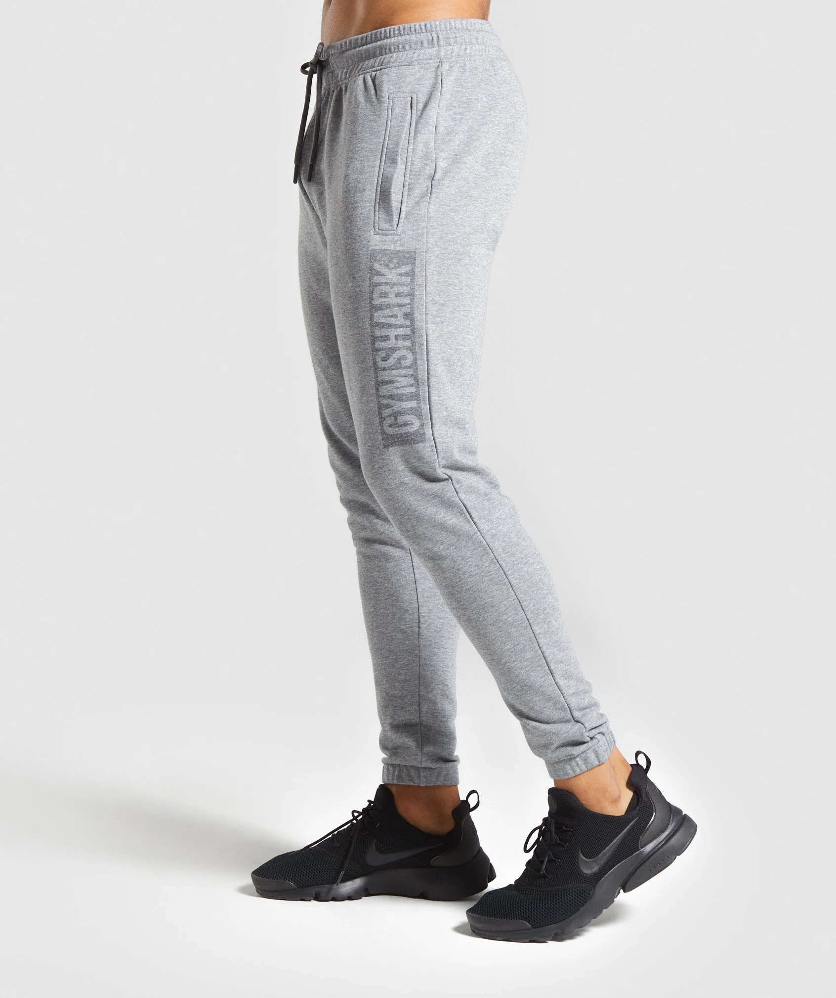 Gymshark Block Joggers - Grey Marl