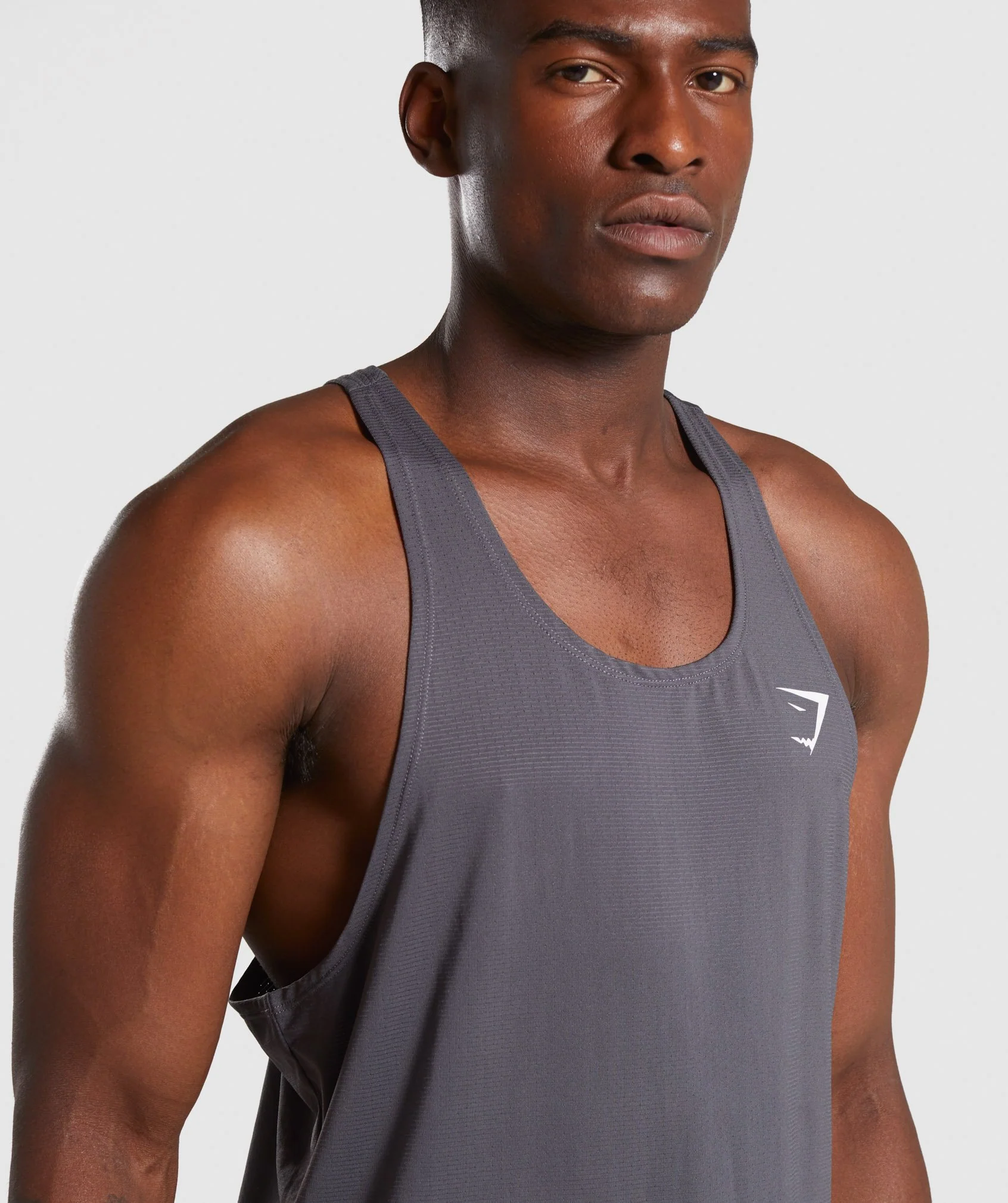 Gymshark Arrival Stringer - Charcoal