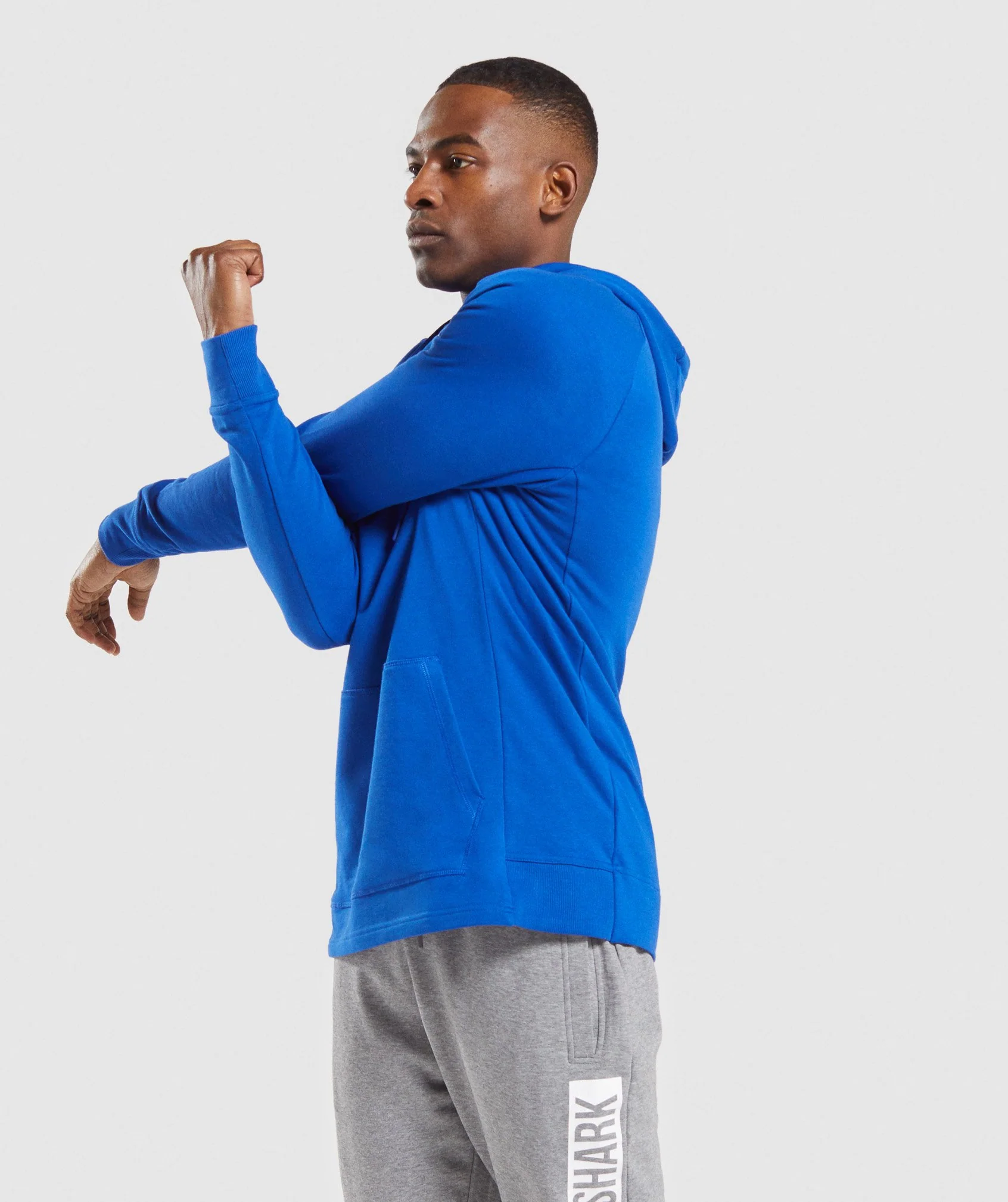 Gymshark Block Hoodie - Blue/White