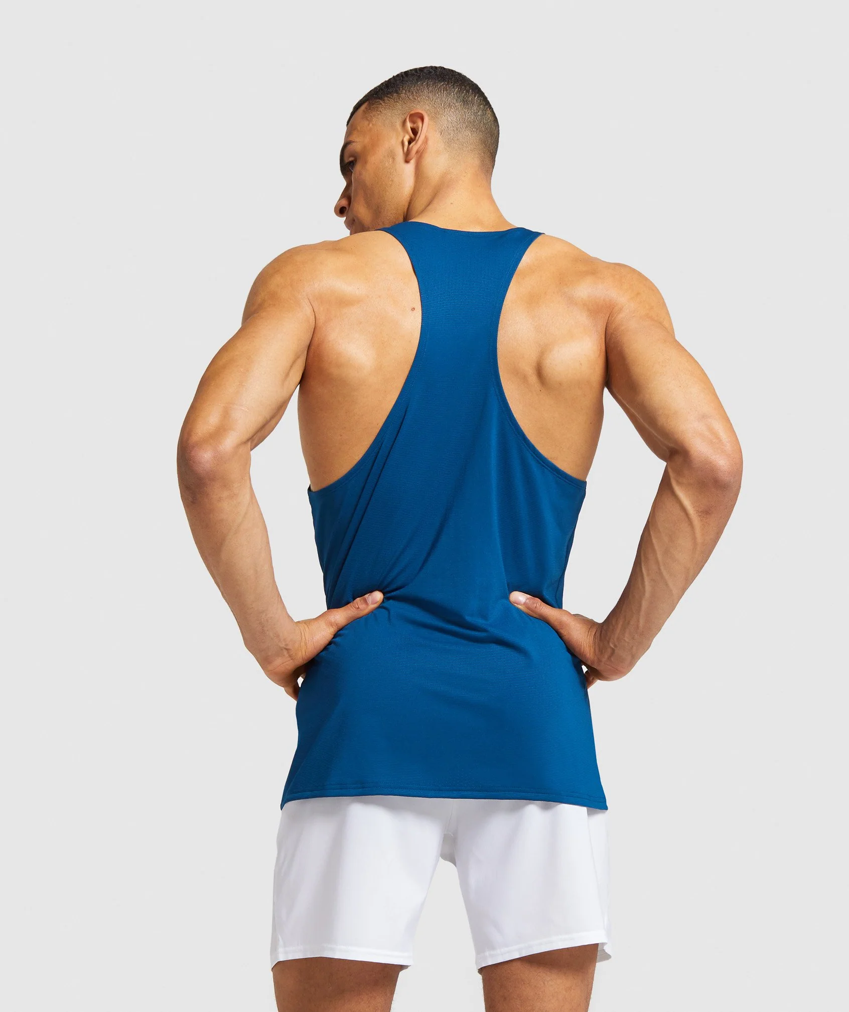 Gymshark Arrival Stringer - Petrol Blue