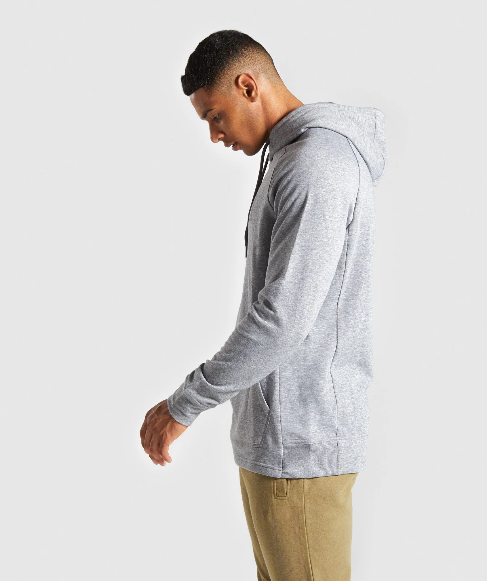 Gymshark Block Hoodie - Grey Marl