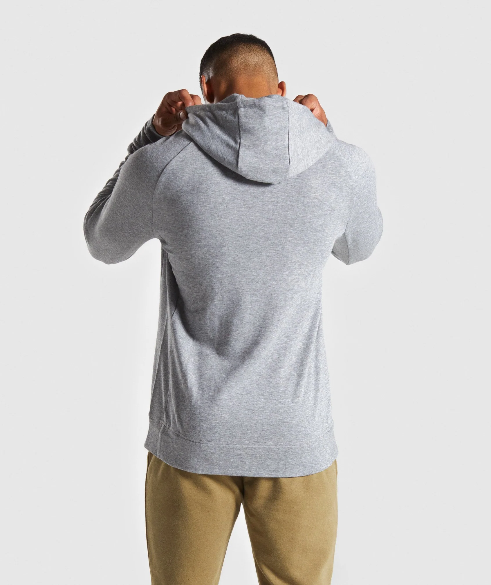 Gymshark Block Hoodie - Grey Marl