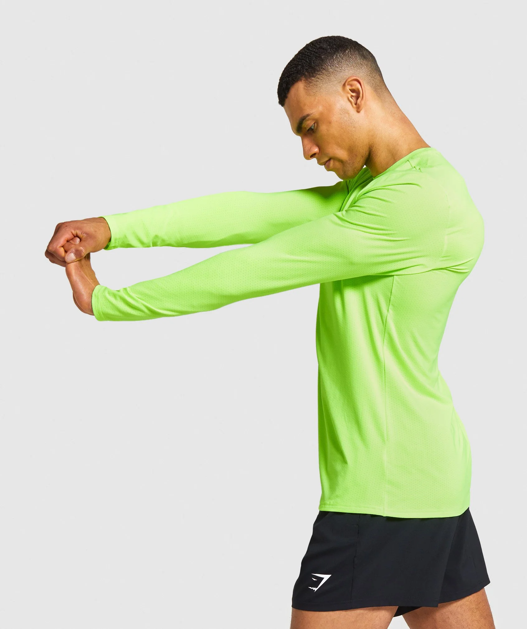 Gymshark Arrival Long Sleeve T-shirt - Lime