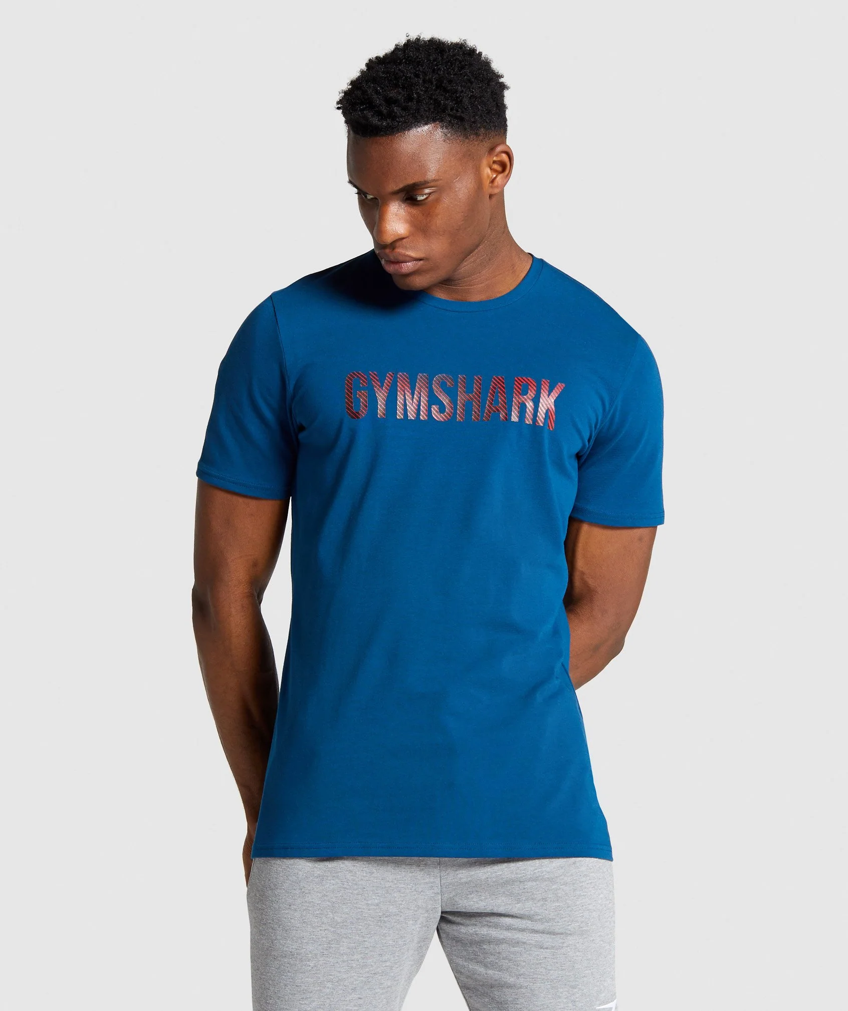Gymshark Apex T-Shirt - Petrol Blue