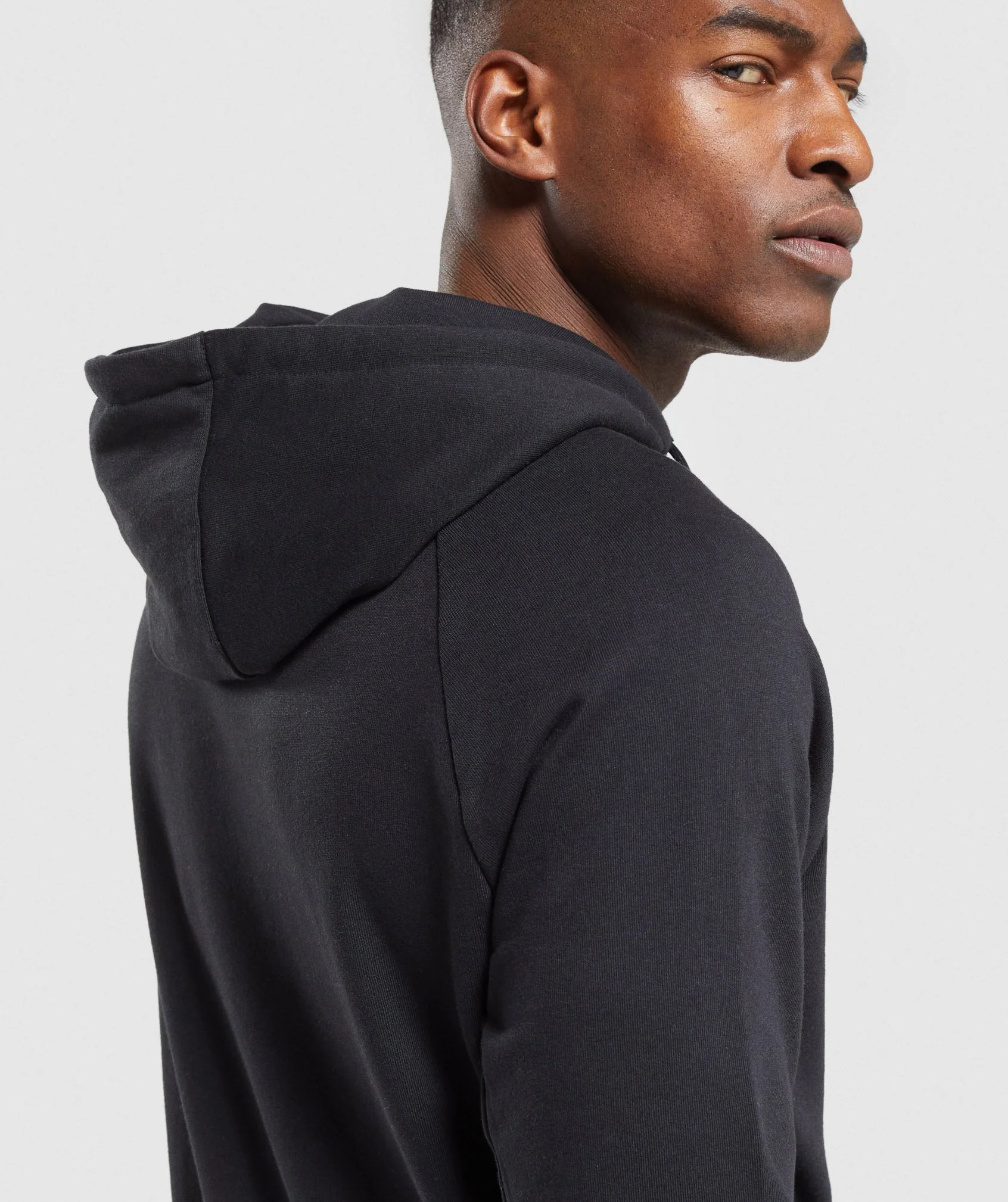 Gymshark Block Hoodie - Black/White