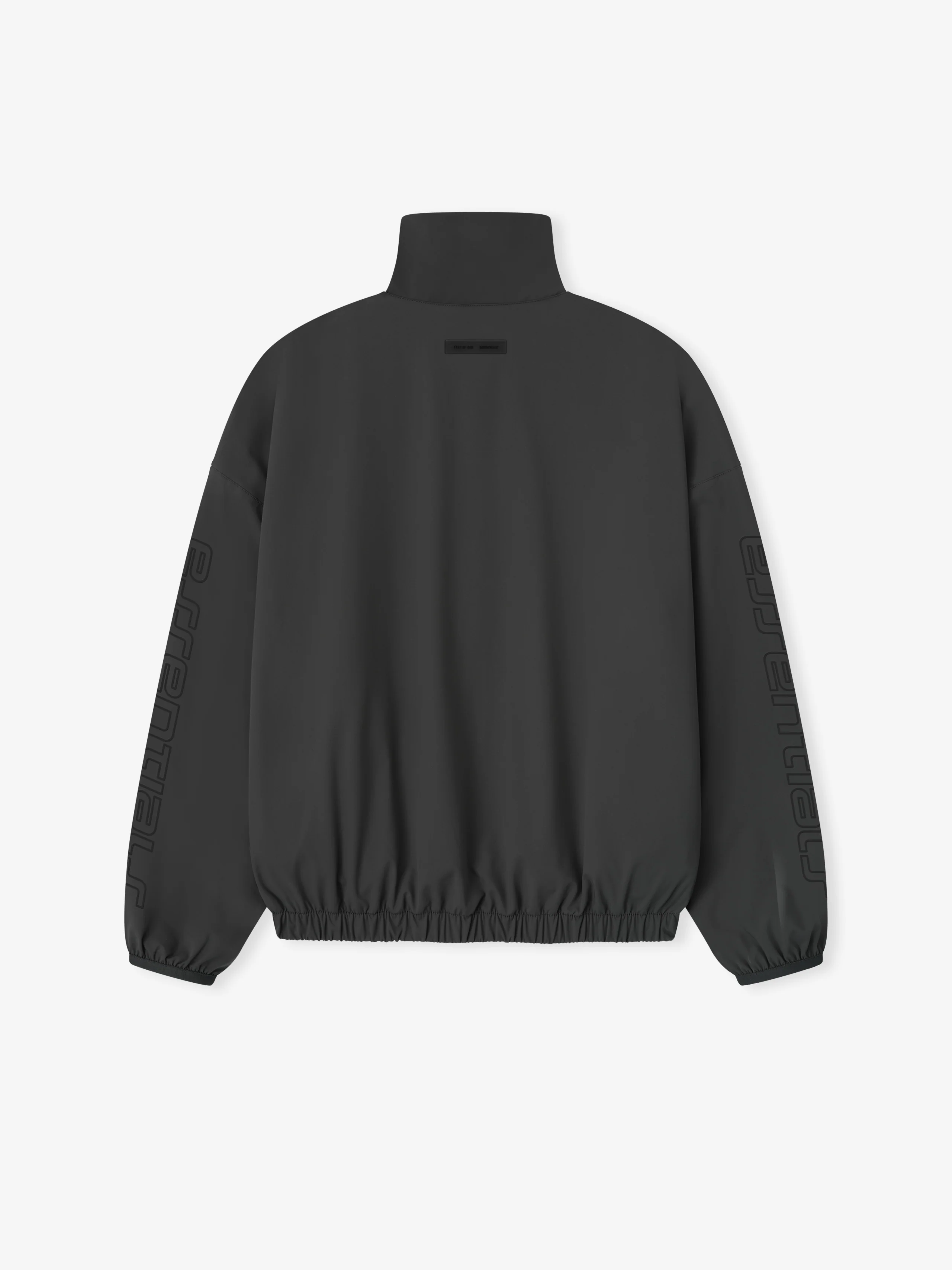 Nylon Half Zip Track Jacket