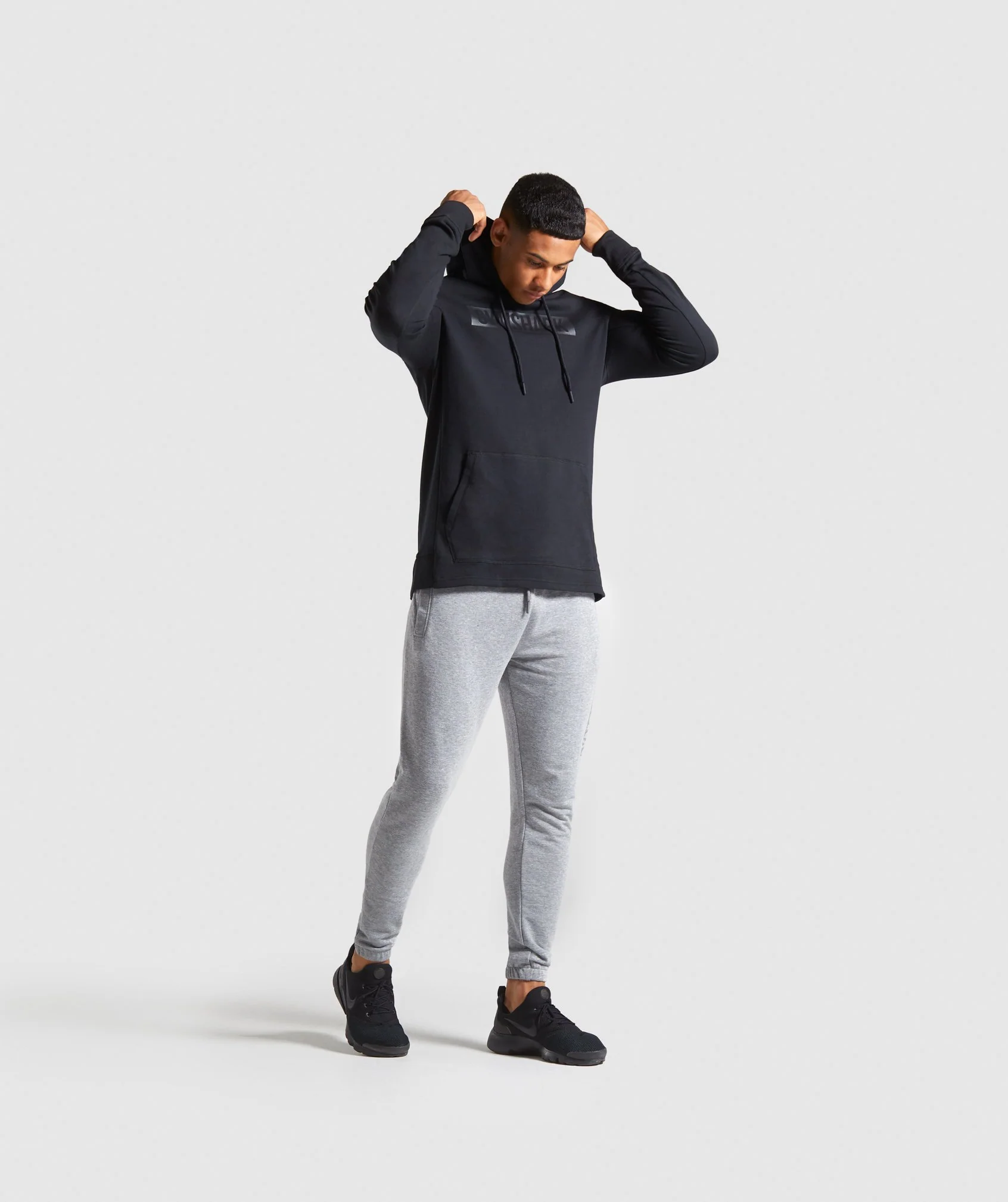 Gymshark Block Hoodie - Black