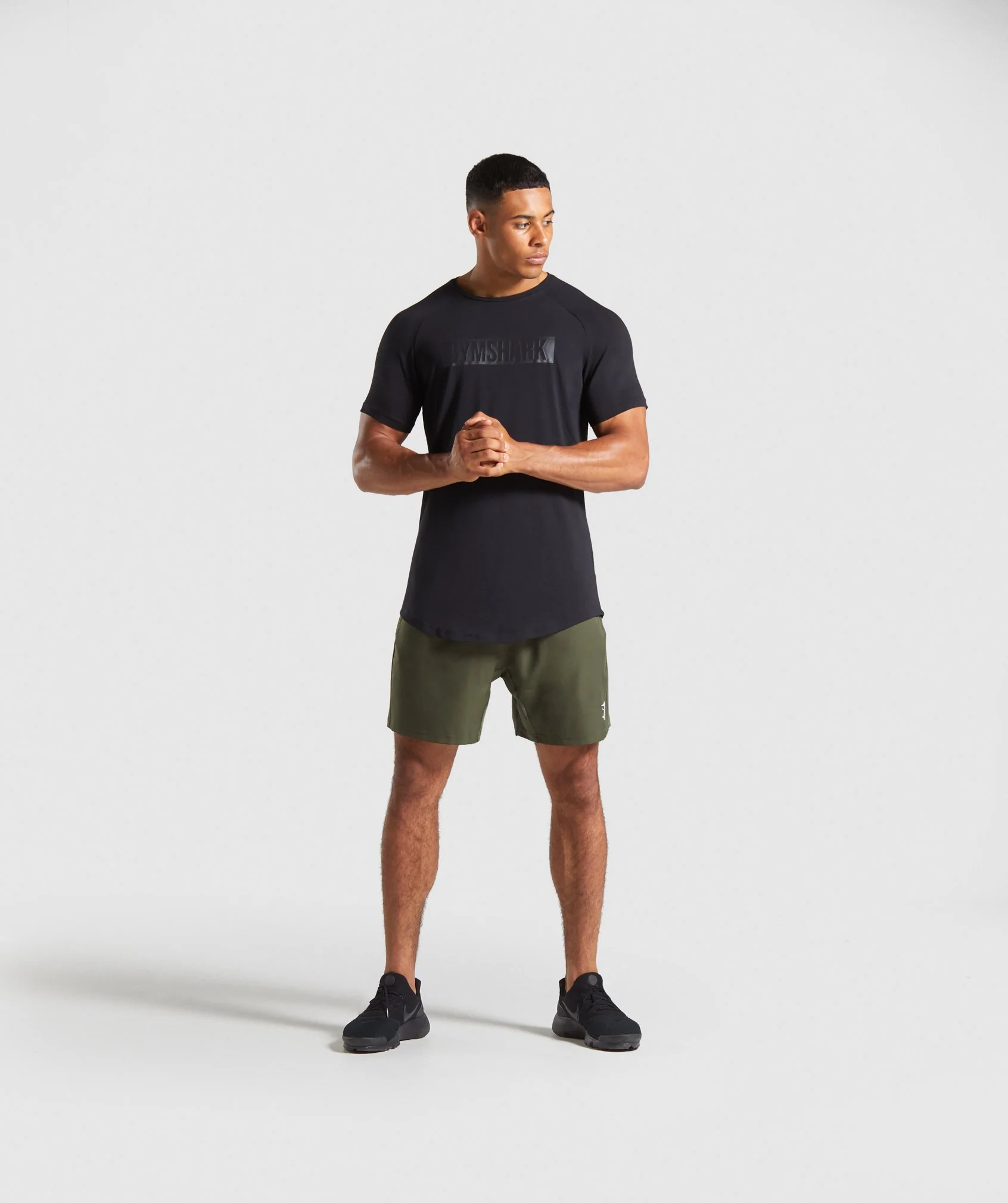 Gymshark Block T-Shirt - Black/Black