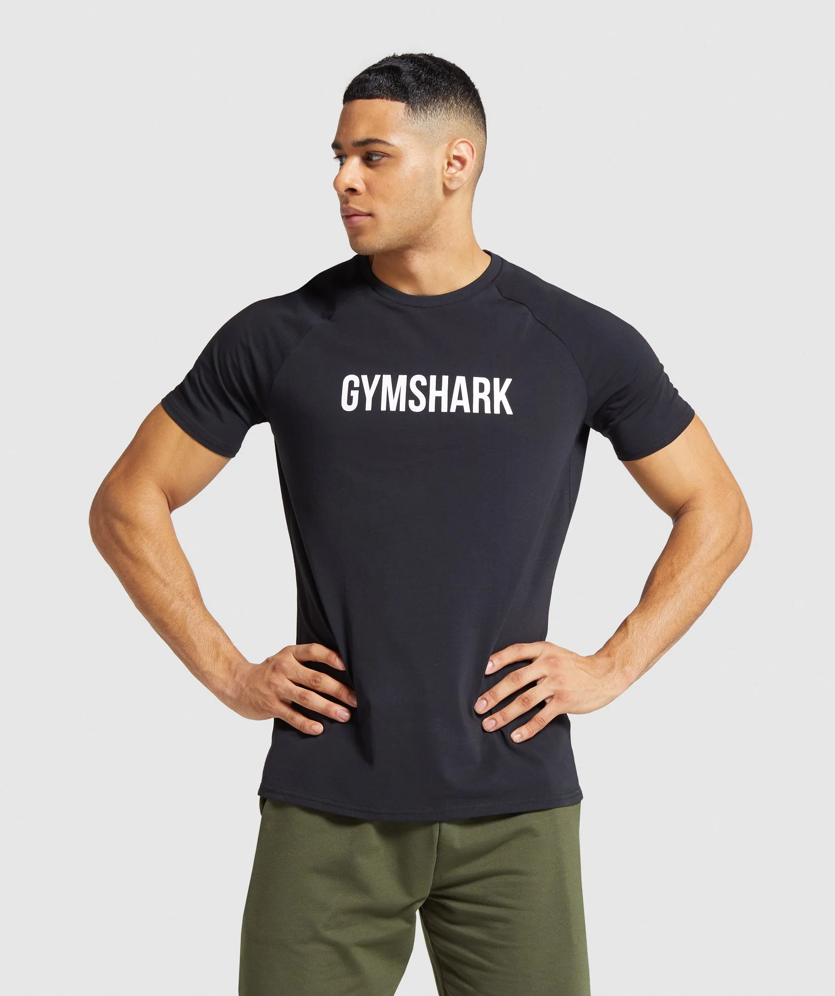 Gymshark Apollo T-Shirt - Black