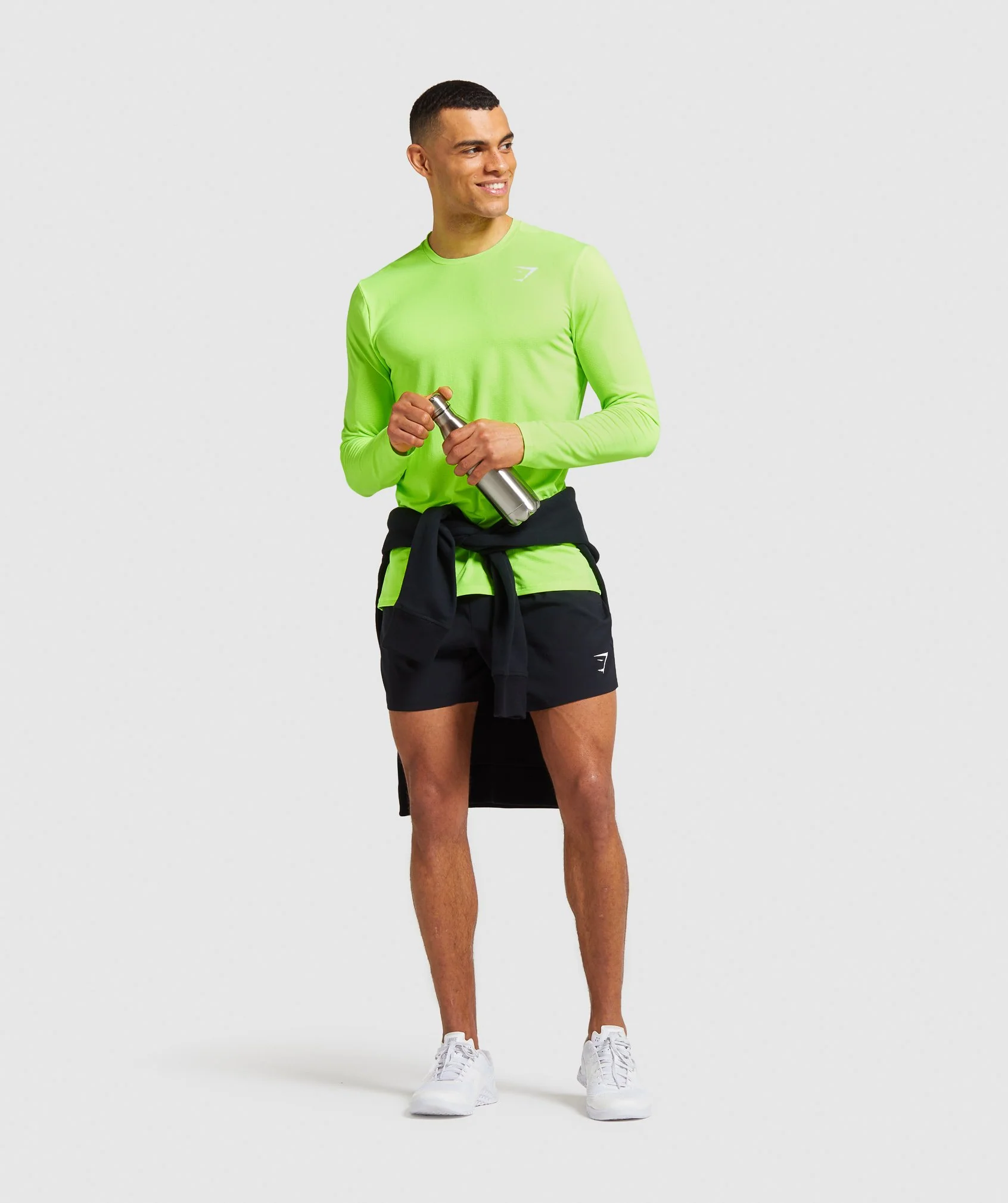 Gymshark Arrival Long Sleeve T-shirt - Lime