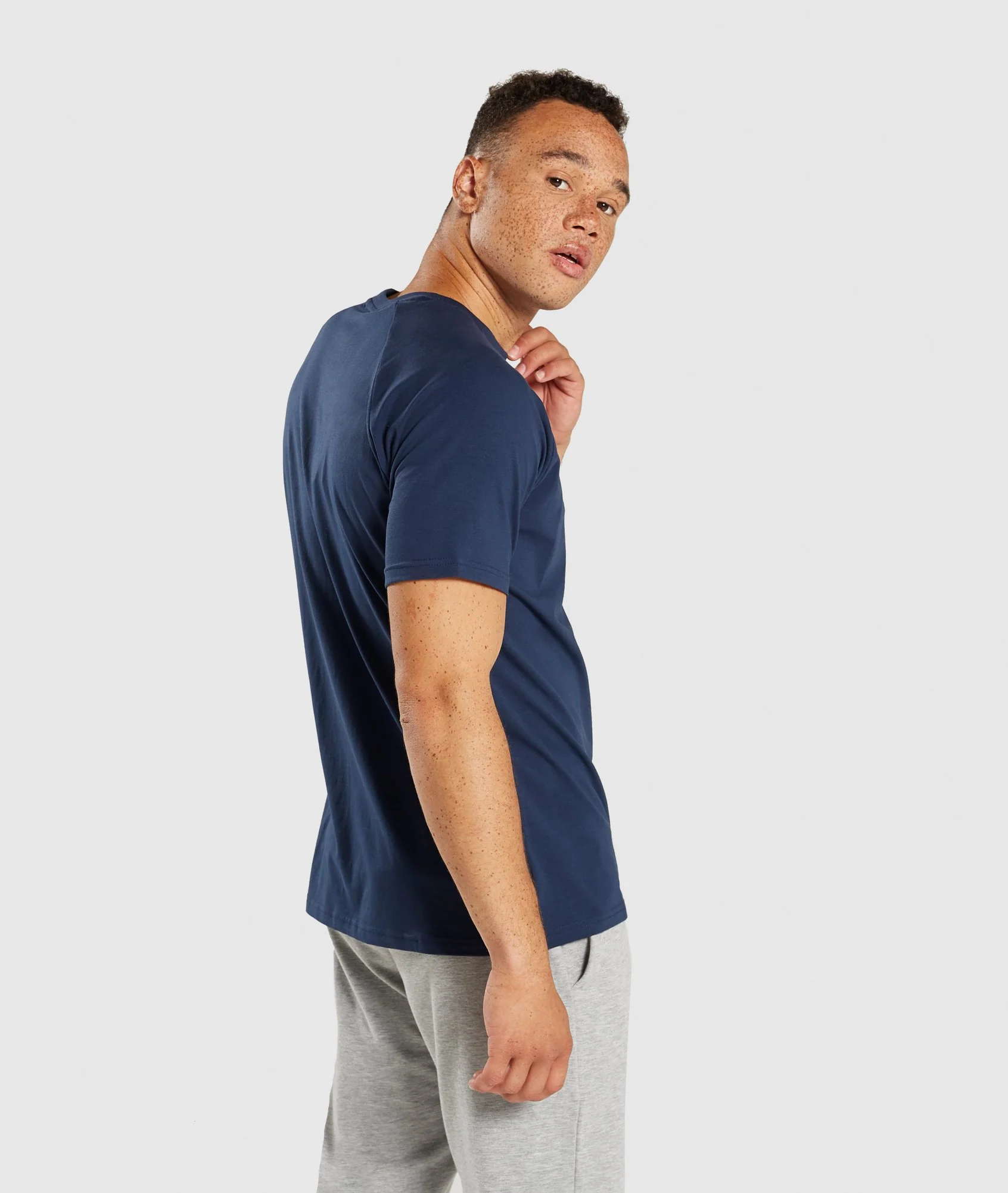 Gymshark Apollo T-Shirt - Sapphire Blue Marl