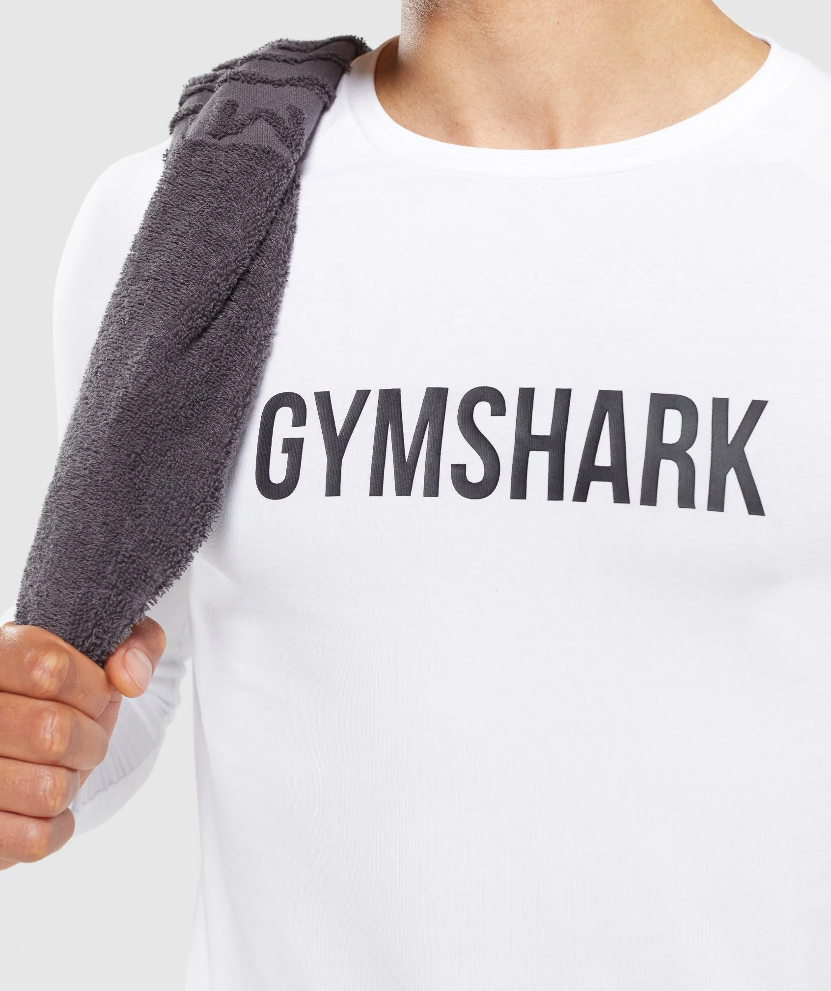 Gymshark Apollo Long Sleeve T-Shirt - White
