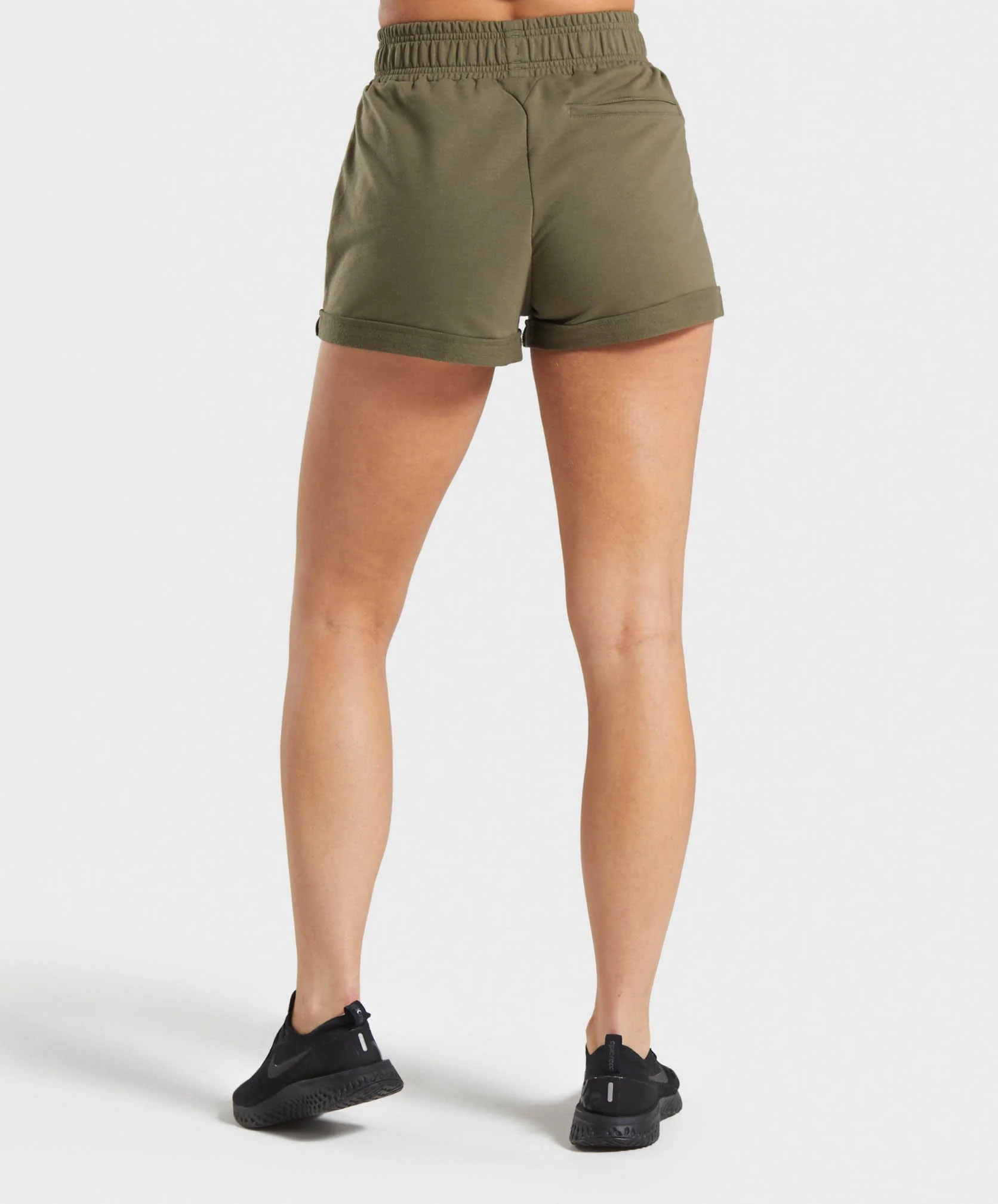 Gymshark Ark High Waisted Shorts - Khaki