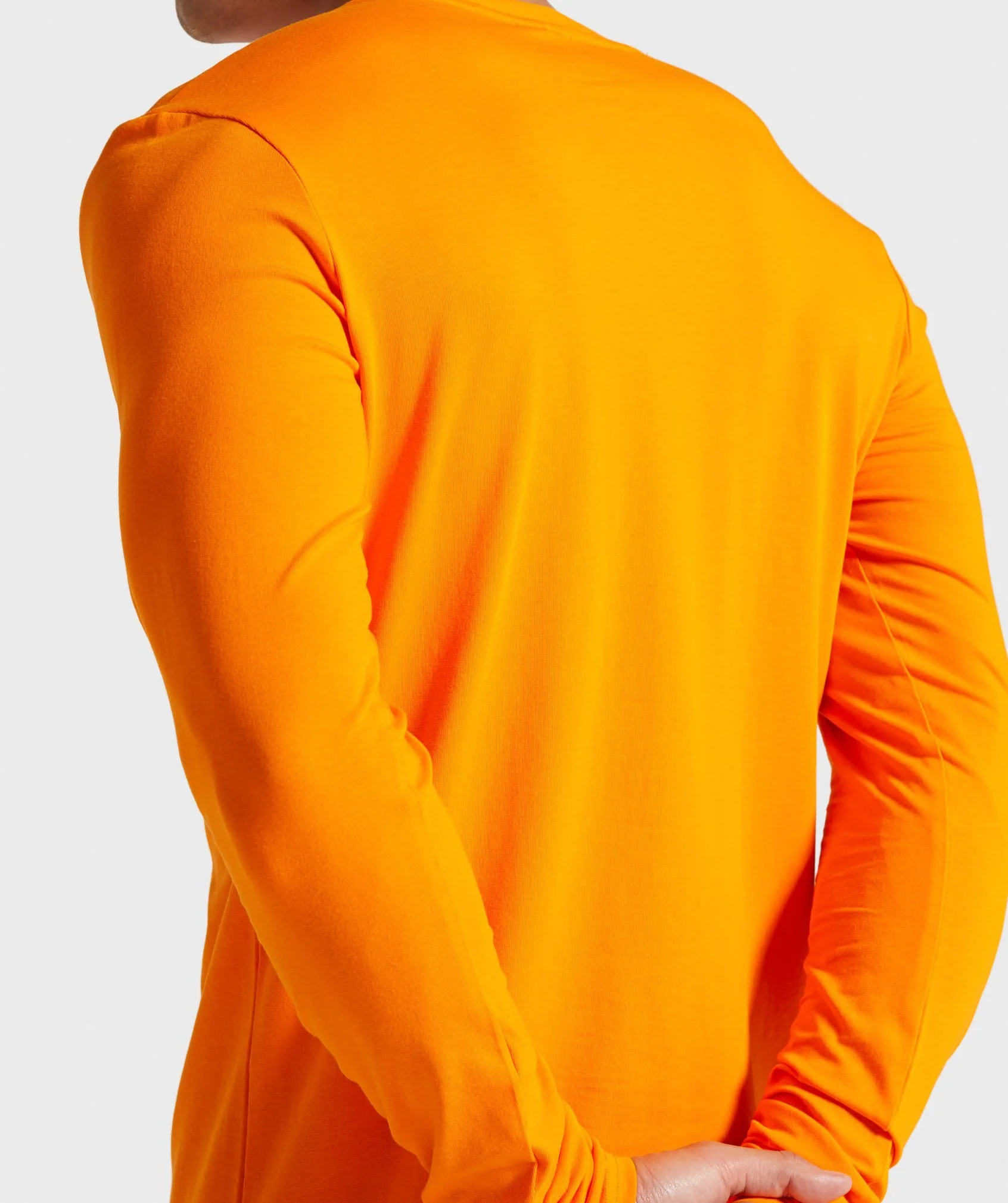 Gymshark Base Long Sleeve T-Shirt - Orange