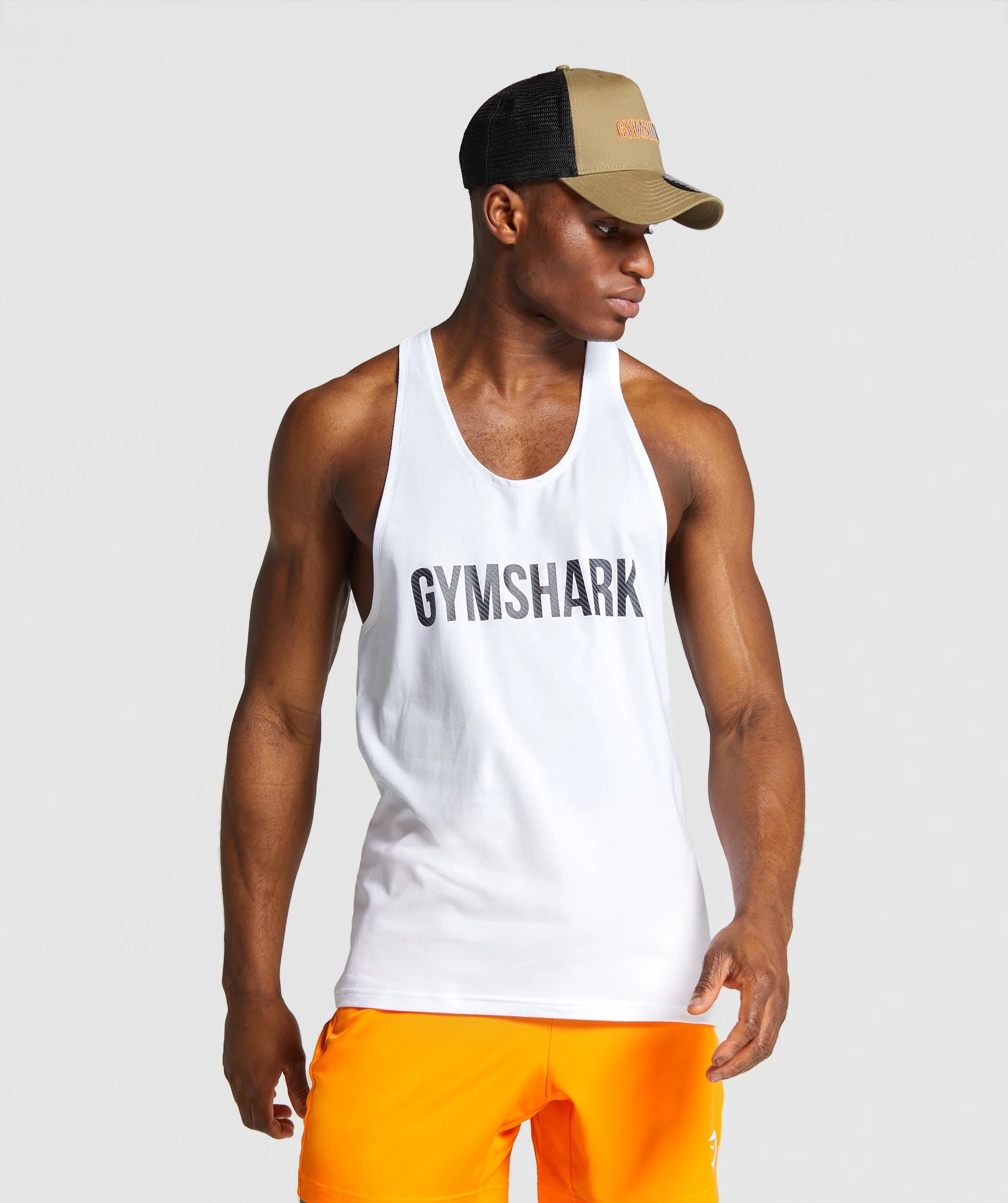 Gymshark Apex Stringer - White