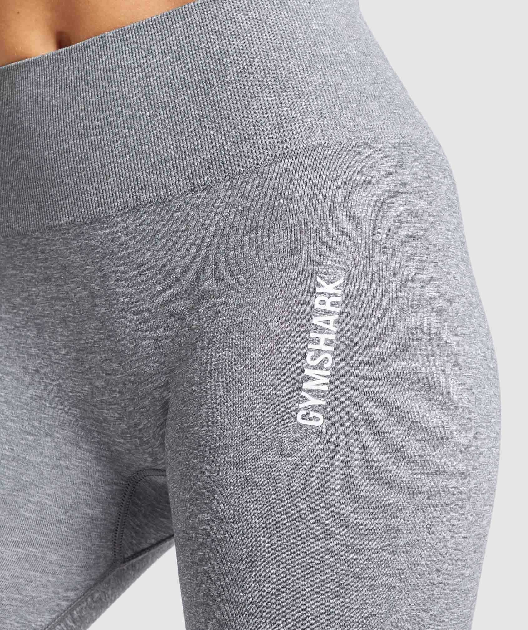 Gymshark Adapt Marl Seamless Leggings - Grey