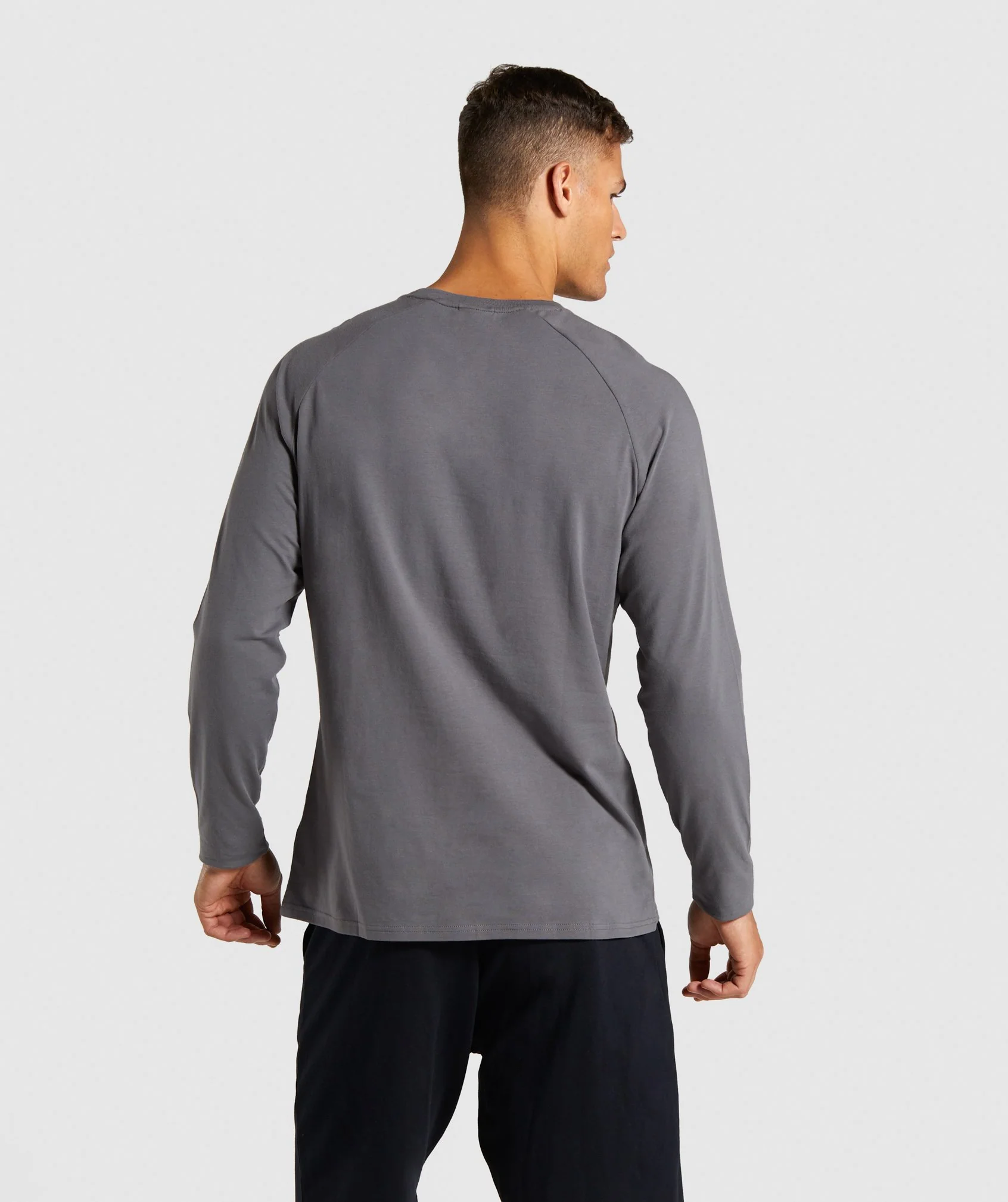 Gymshark Apollo Long Sleeve T-Shirt - Grey