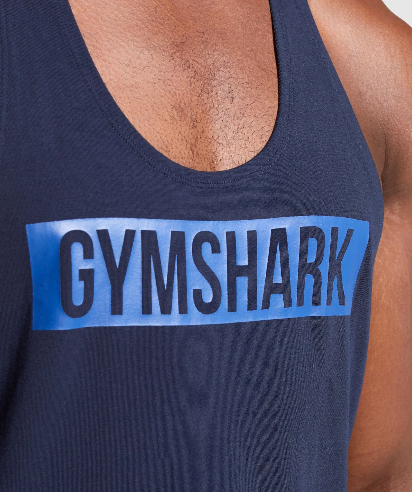 Gymshark Block Stringer - Dark Blue