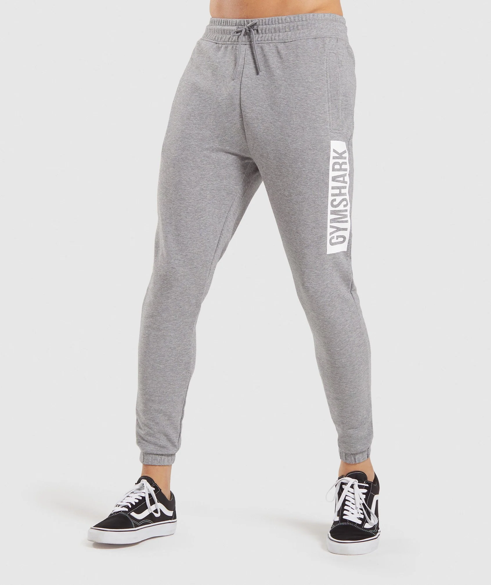 Gymshark Block Joggers - Grey/White