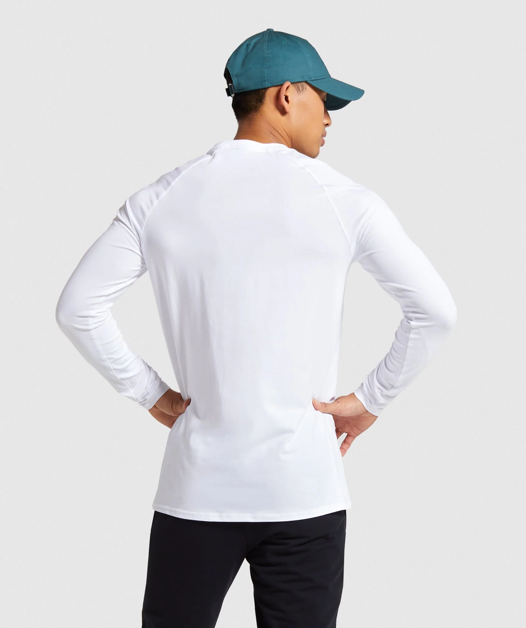 Gymshark Apollo Long Sleeve T-Shirt - White