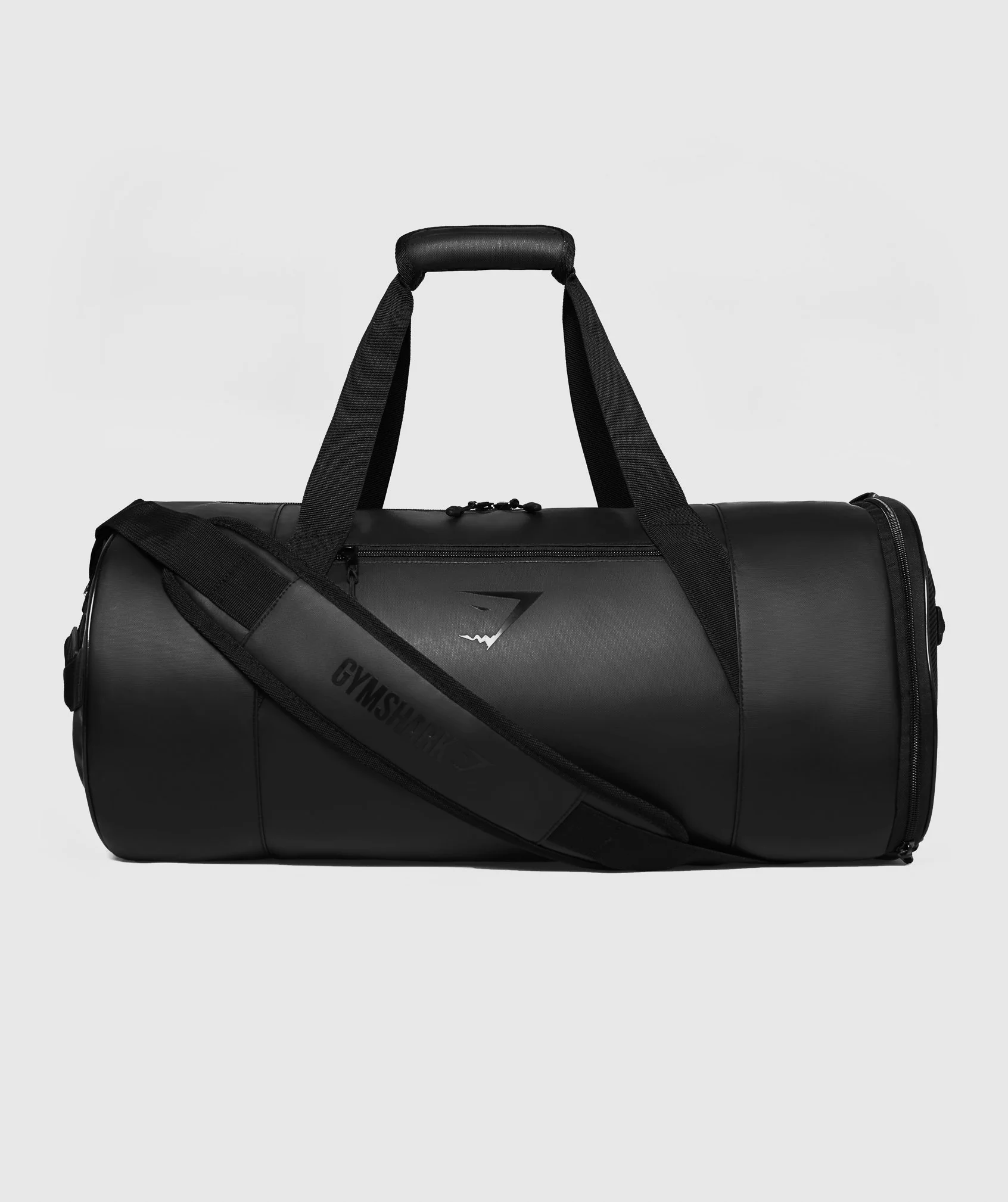 Gymshark Barrel Bag - Black/Black