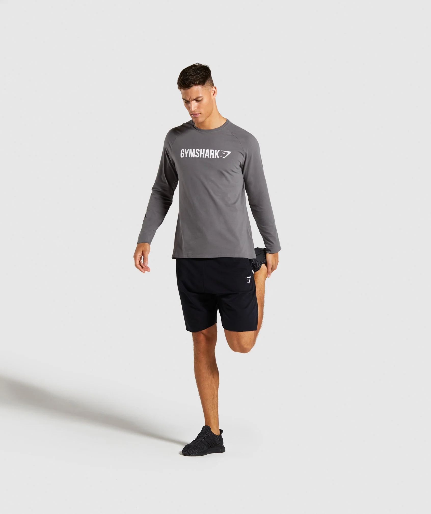 Gymshark Apollo Long Sleeve T-Shirt - Grey