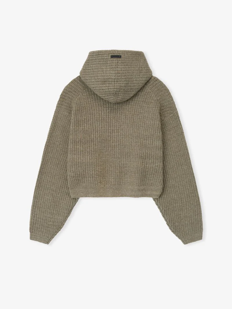 Womens Heavy Waffle 90s Hoodie