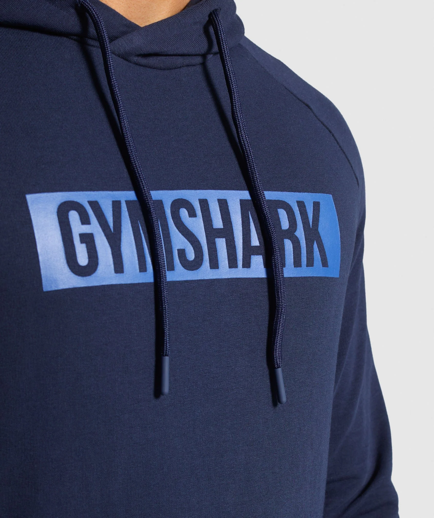 Gymshark Block Hoodie - Dark Blue