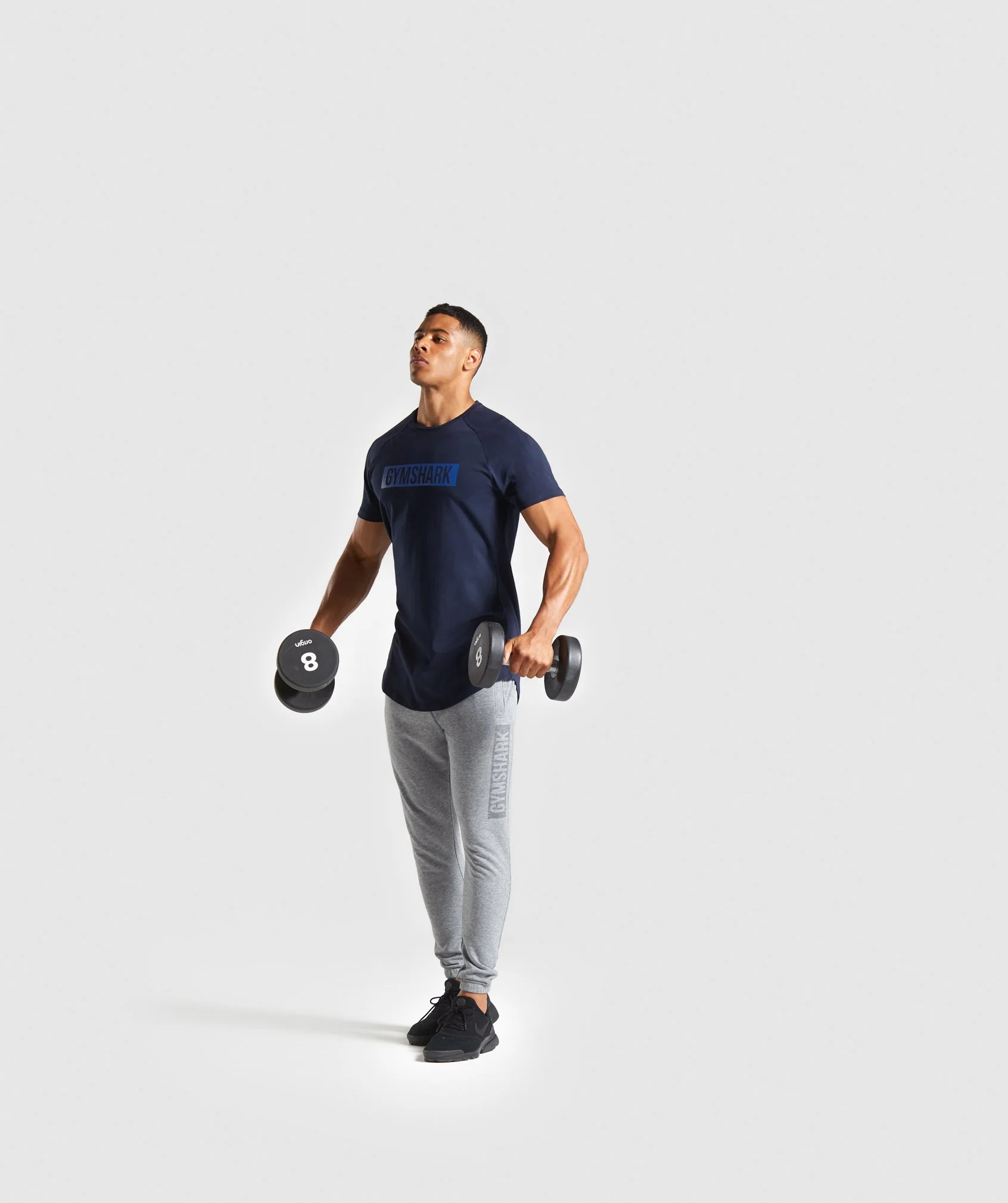 Gymshark Block Joggers - Grey Marl