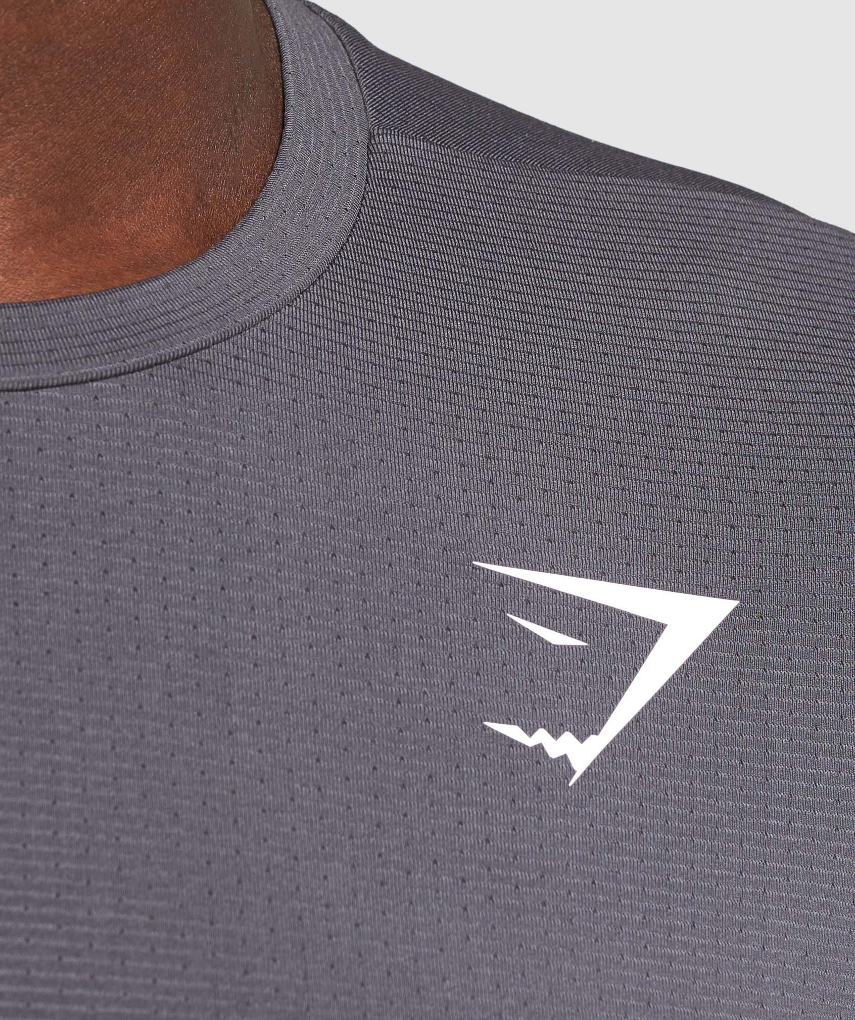 Gymshark Arrival Long Sleeve T-Shirt - Charcoal