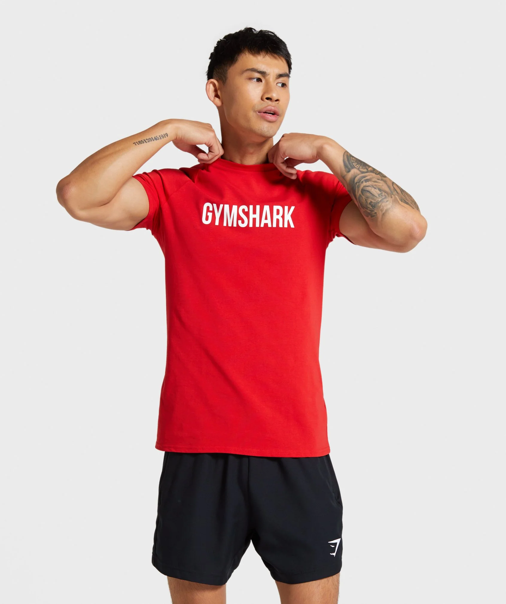 Gymshark Apollo T-Shirt - Red