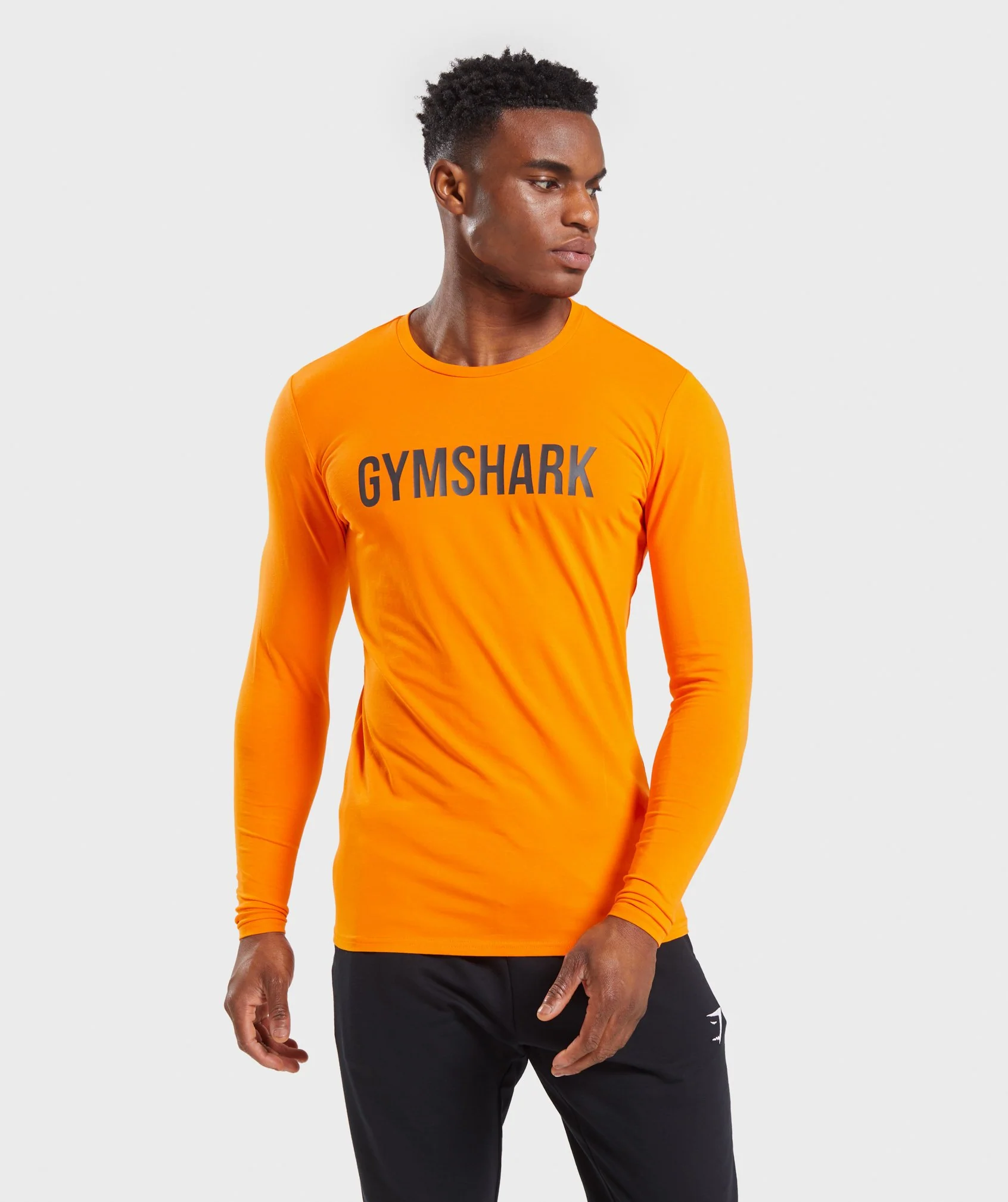 Gymshark Base Long Sleeve T-Shirt - Orange
