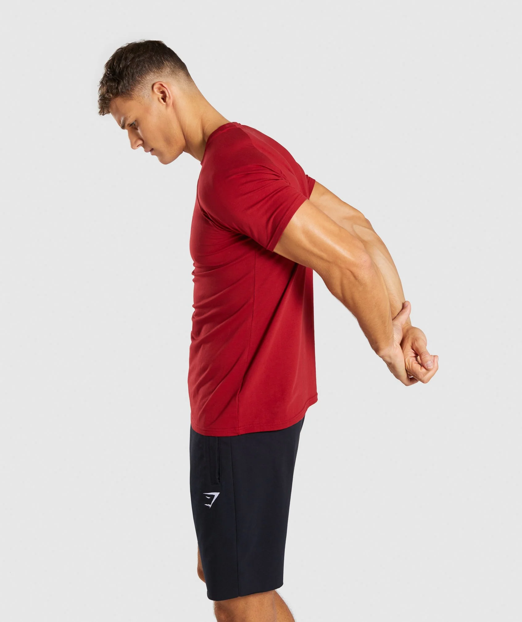 Gymshark Apollo T-Shirt - Full Red