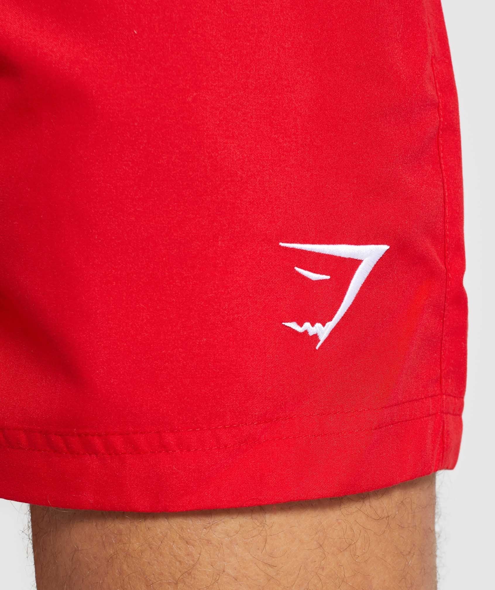 Gymshark Atlantic Swim Shorts - Red