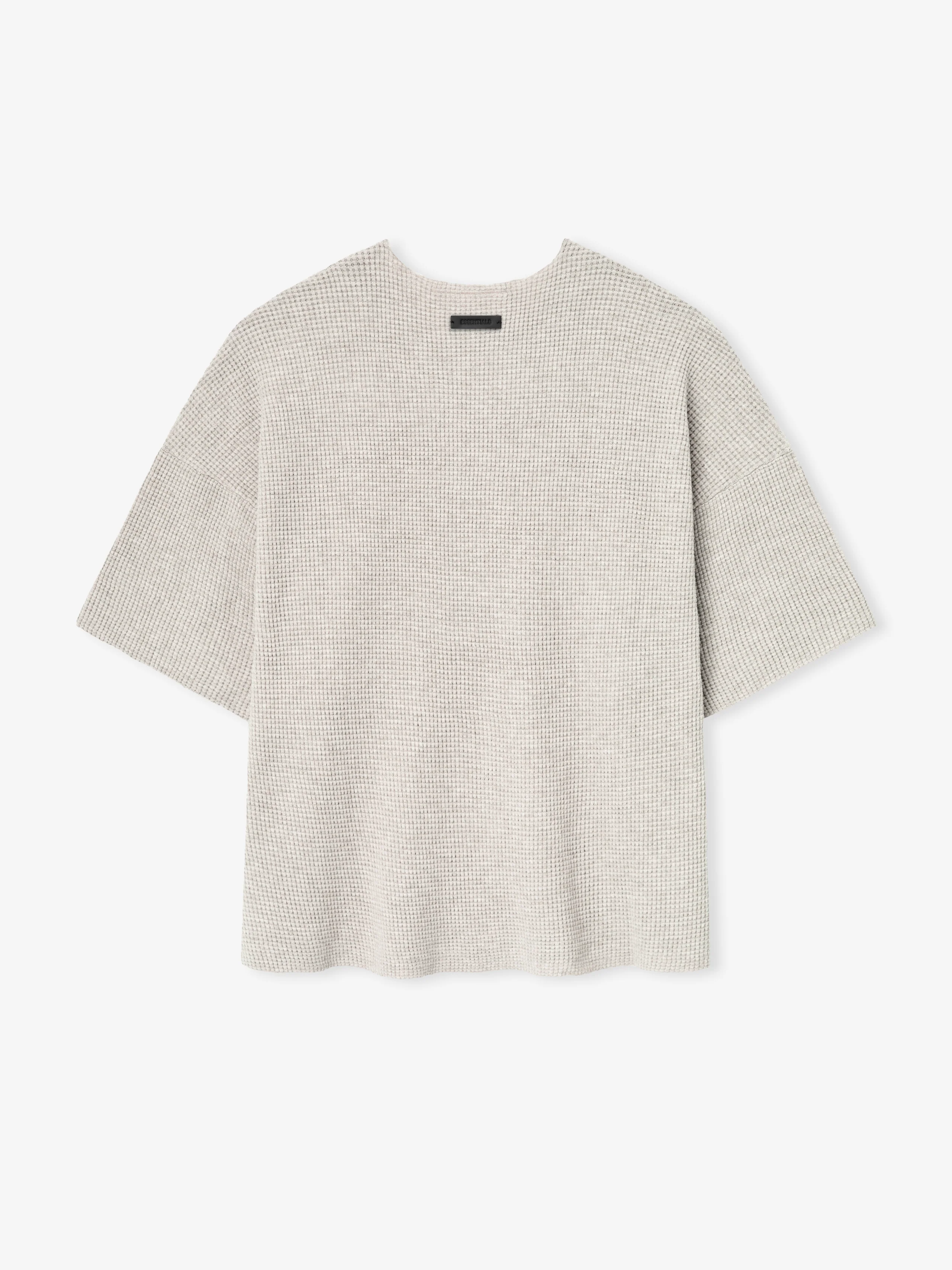 Waffle Short Sleeve Sweater