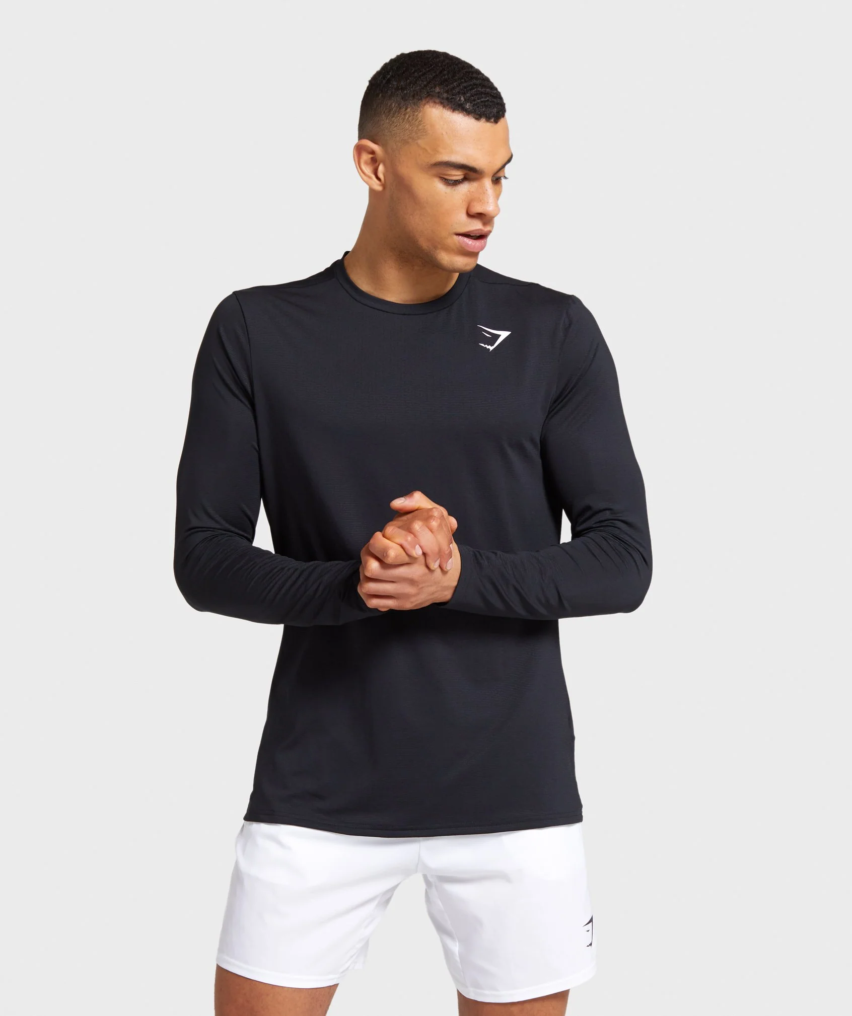 Gymshark Arrival Long Sleeve T-Shirt - Black