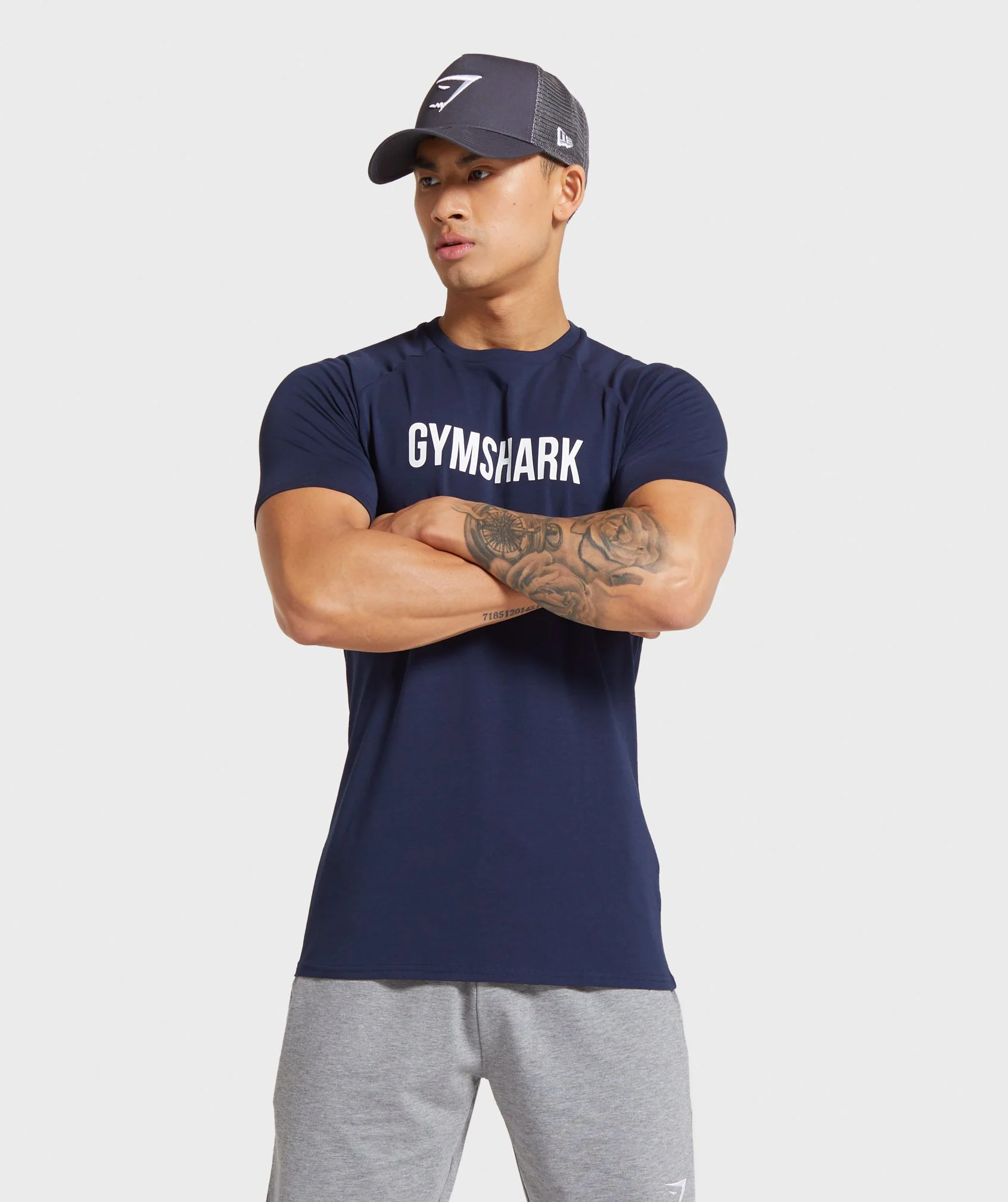 Gymshark Apollo T-Shirt - Dark Blue